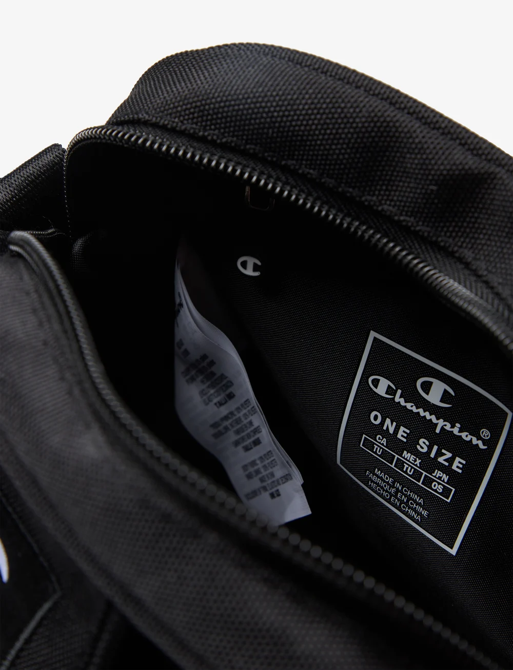 Champion shoulder 2025 bag black