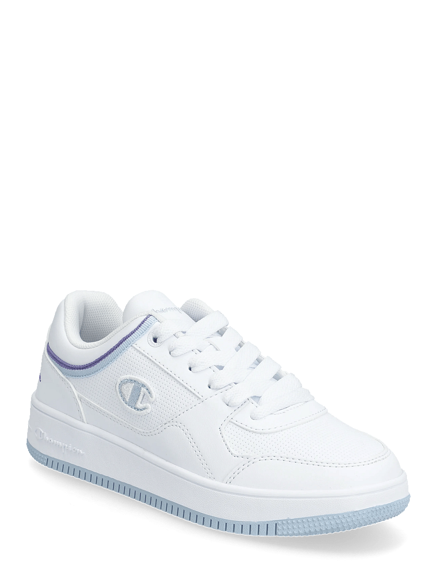 Champion - RD18 LOW Low Cut Shoe - lave sneakers - ww056-wht/skw/stn - 0