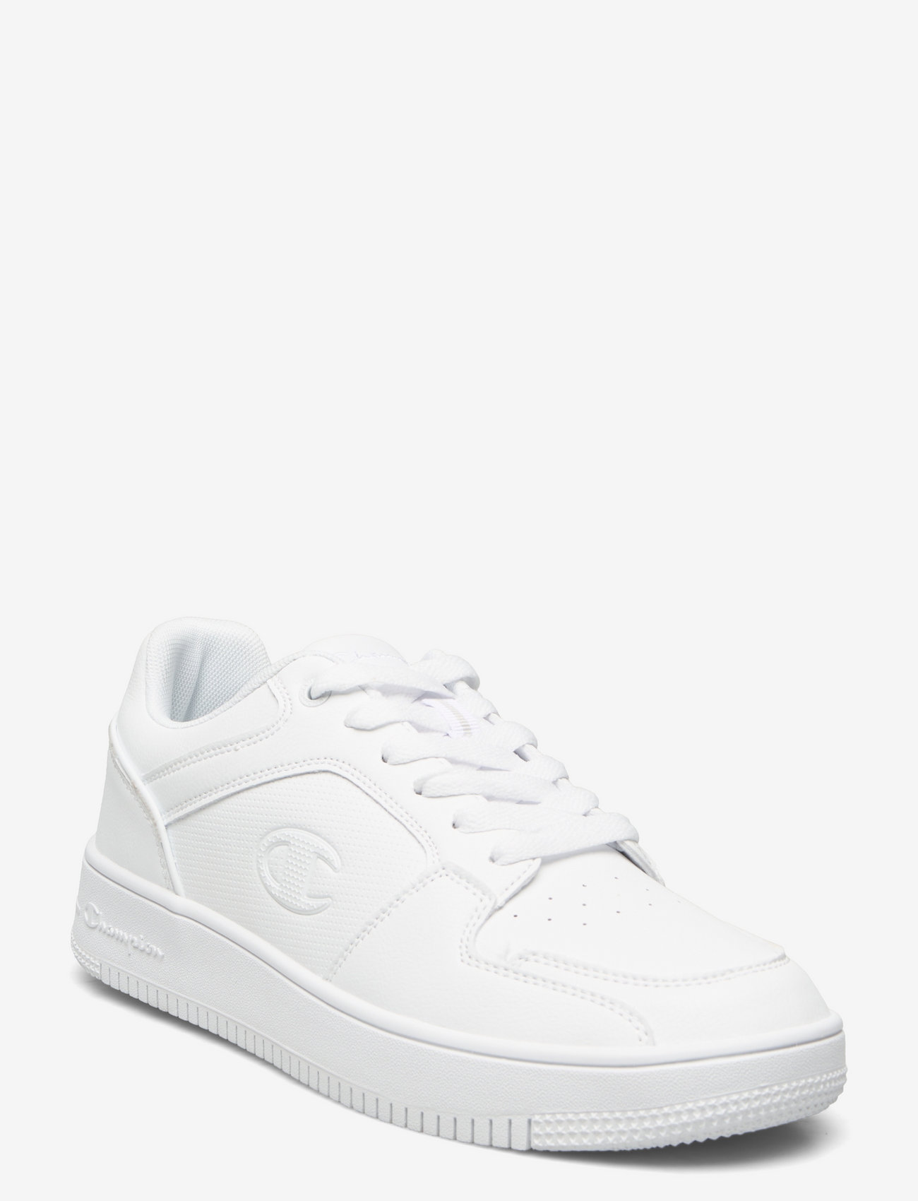 Champion - RD18 2.0 LOW Low Cut Shoe - låga sneakers - ww010-triple wht - 0
