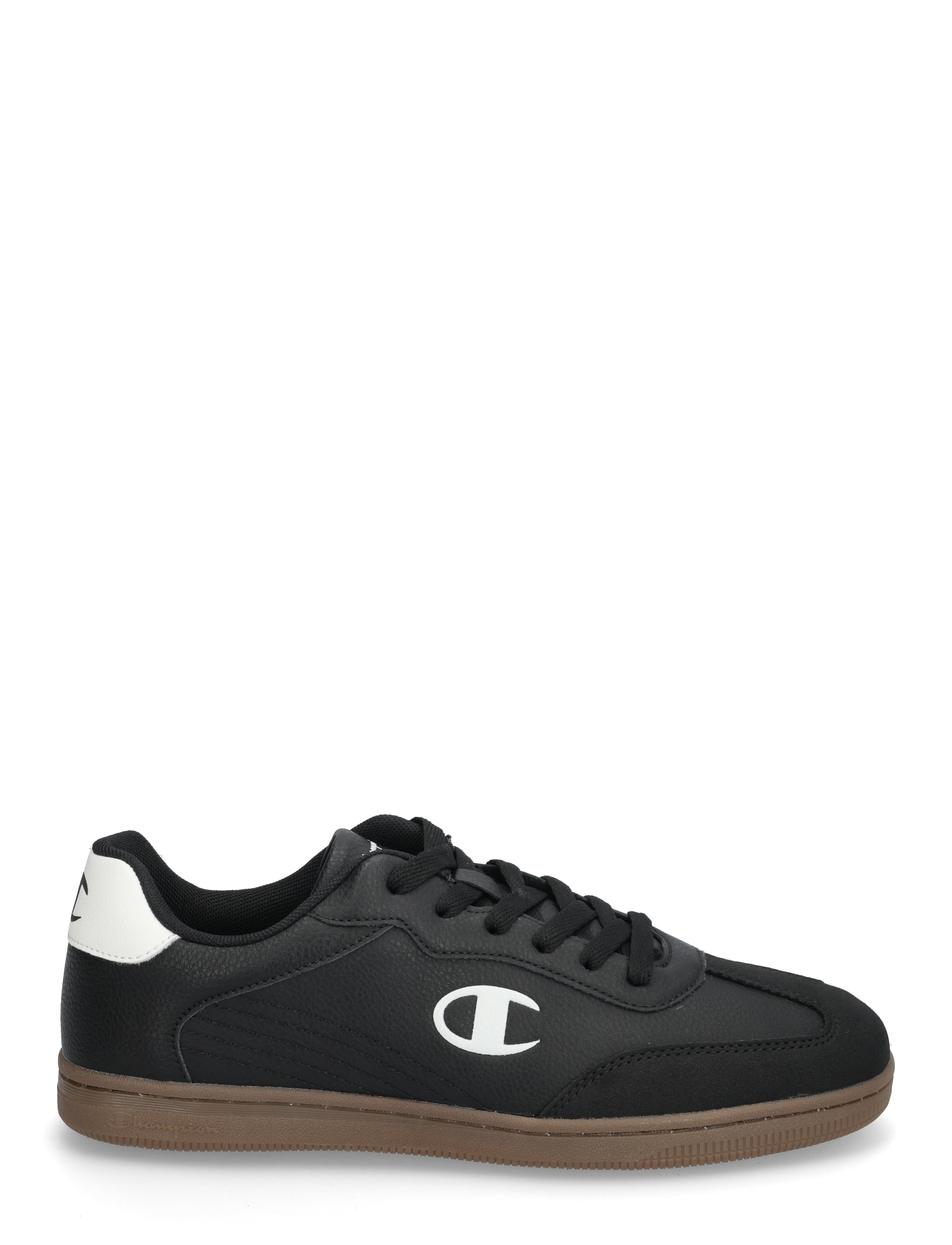 Champion - PRESTIGE MIX MATERIAL Low Cut Shoe - låga sneakers - kk001-nbk/wht - 1
