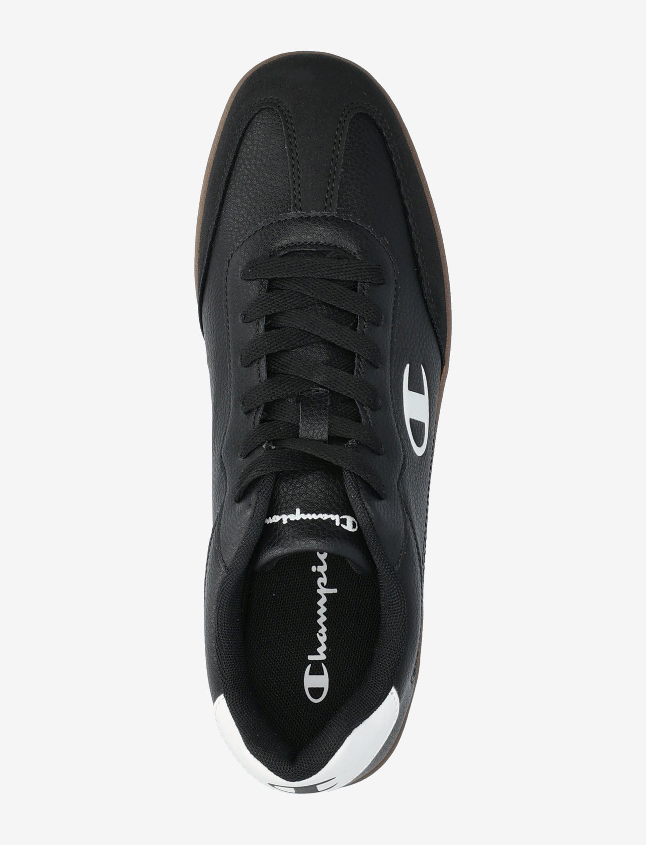 Champion - PRESTIGE MIX MATERIAL Low Cut Shoe - low tops - kk001-nbk/wht - 3