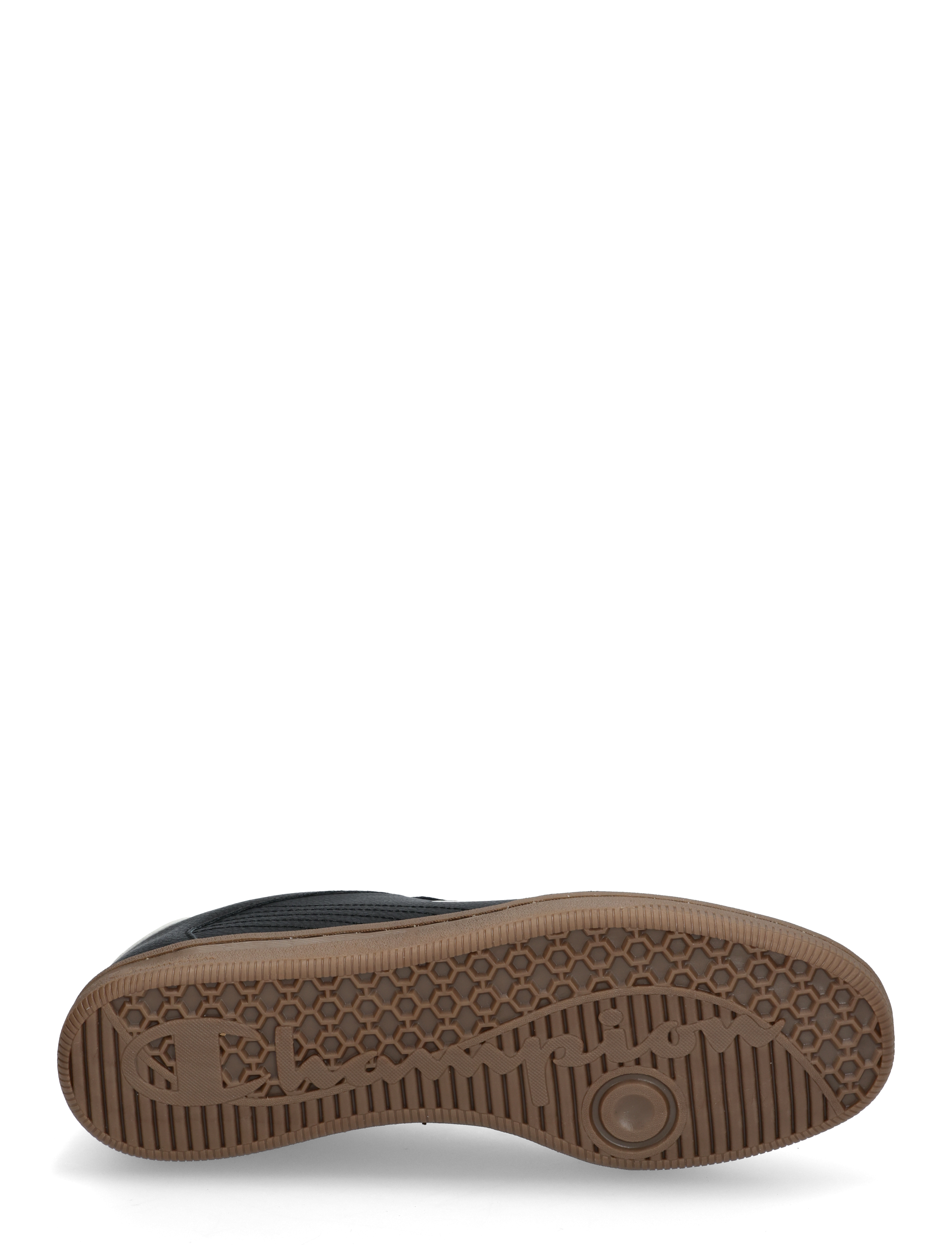 Champion - PRESTIGE MIX MATERIAL Low Cut Shoe - låga sneakers - kk001-nbk/wht - 4