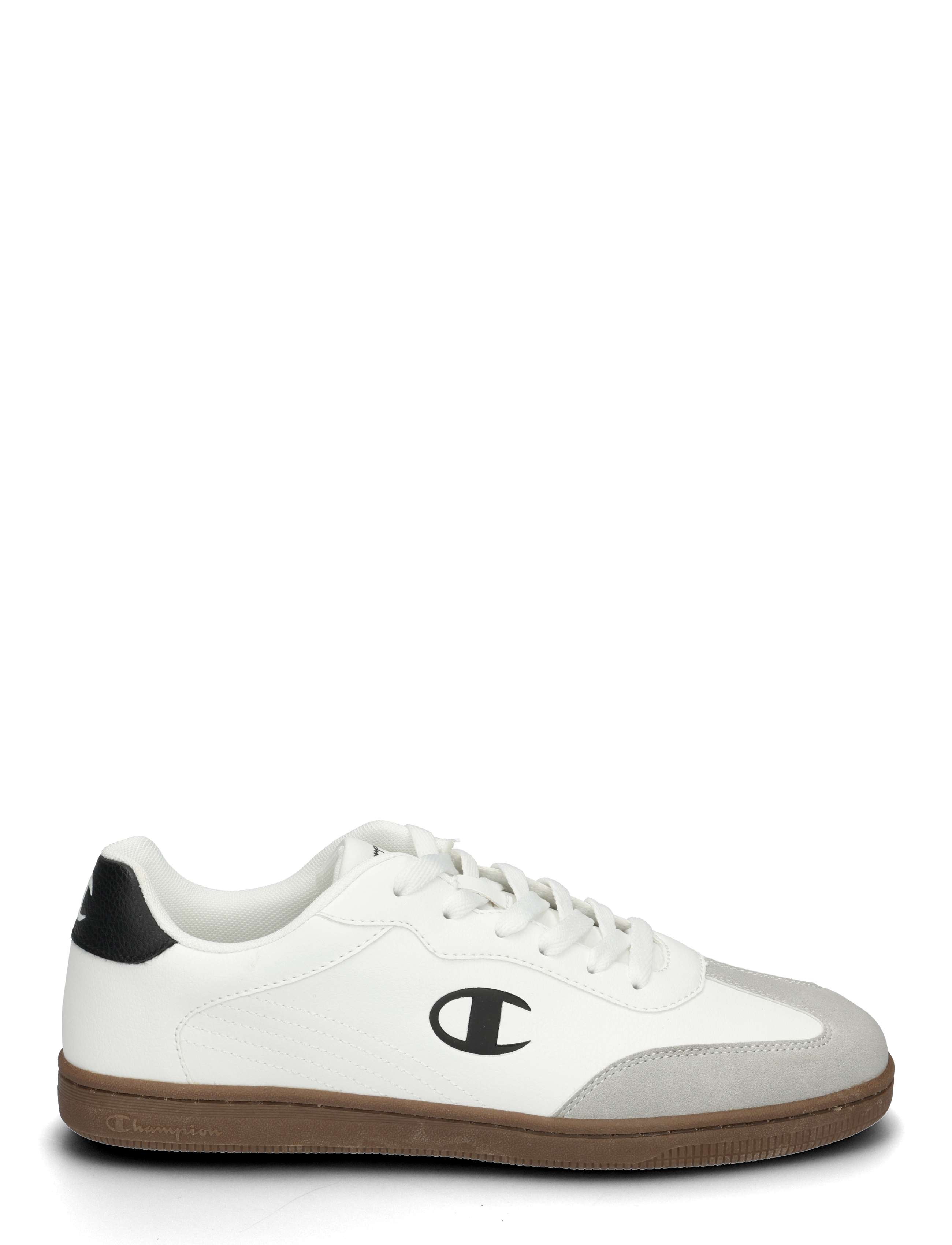 Champion - PRESTIGE MIX MATERIAL Low Cut Shoe - sneakers med lavt skaft - ww001-wht/nbk - 1