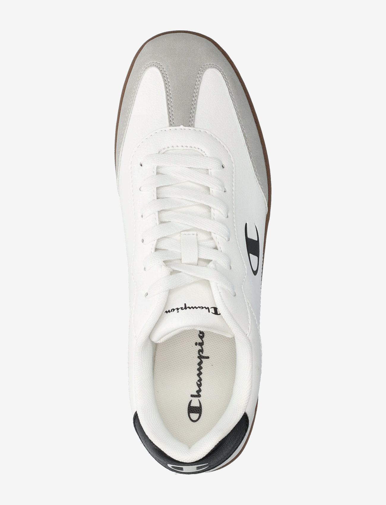Champion - PRESTIGE MIX MATERIAL Low Cut Shoe - low tops - ww001-wht/nbk - 3