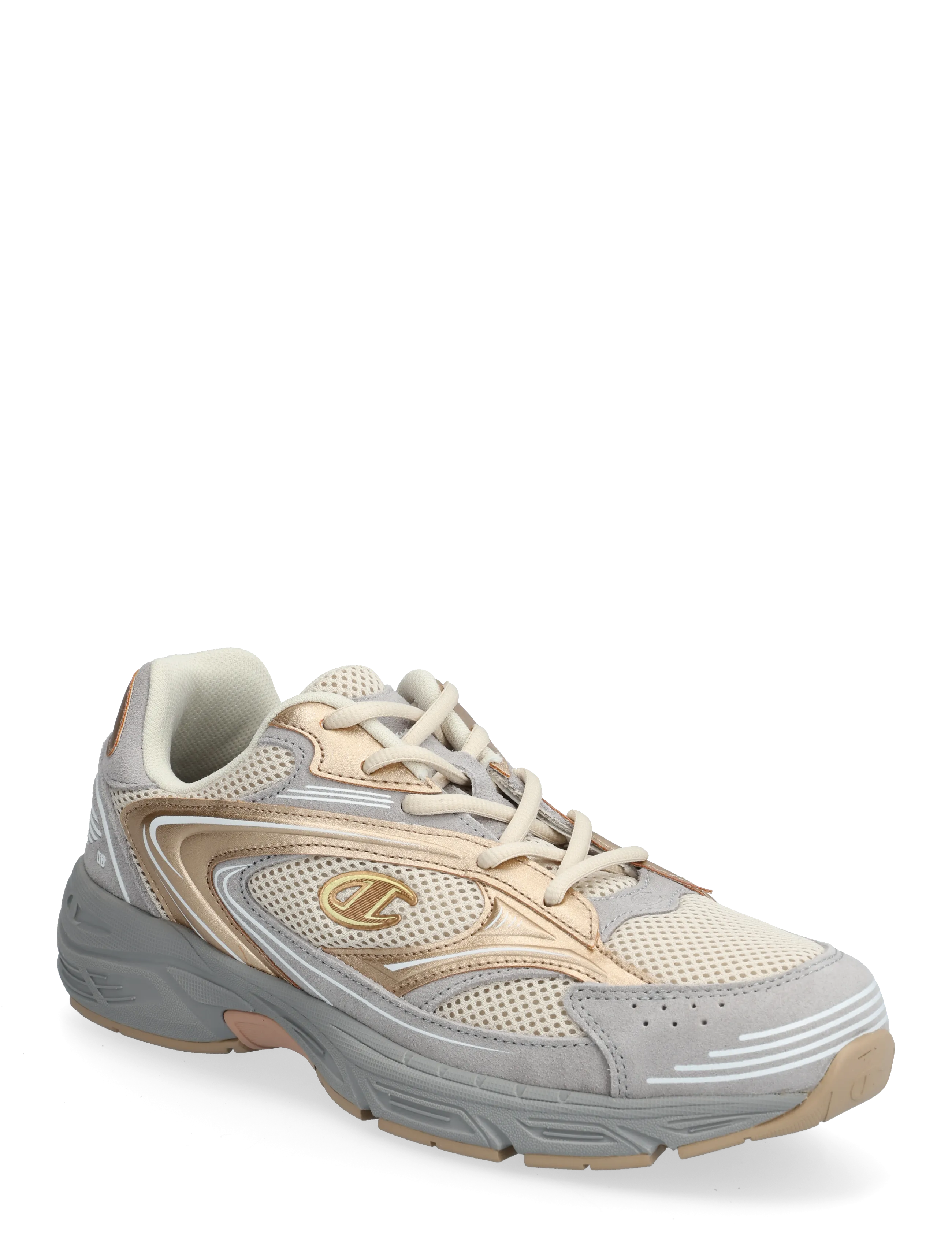 Champion RN00 METALLIC Low Cut Shoe - Flash Days - MS021-BRZ/L.GREY / beige