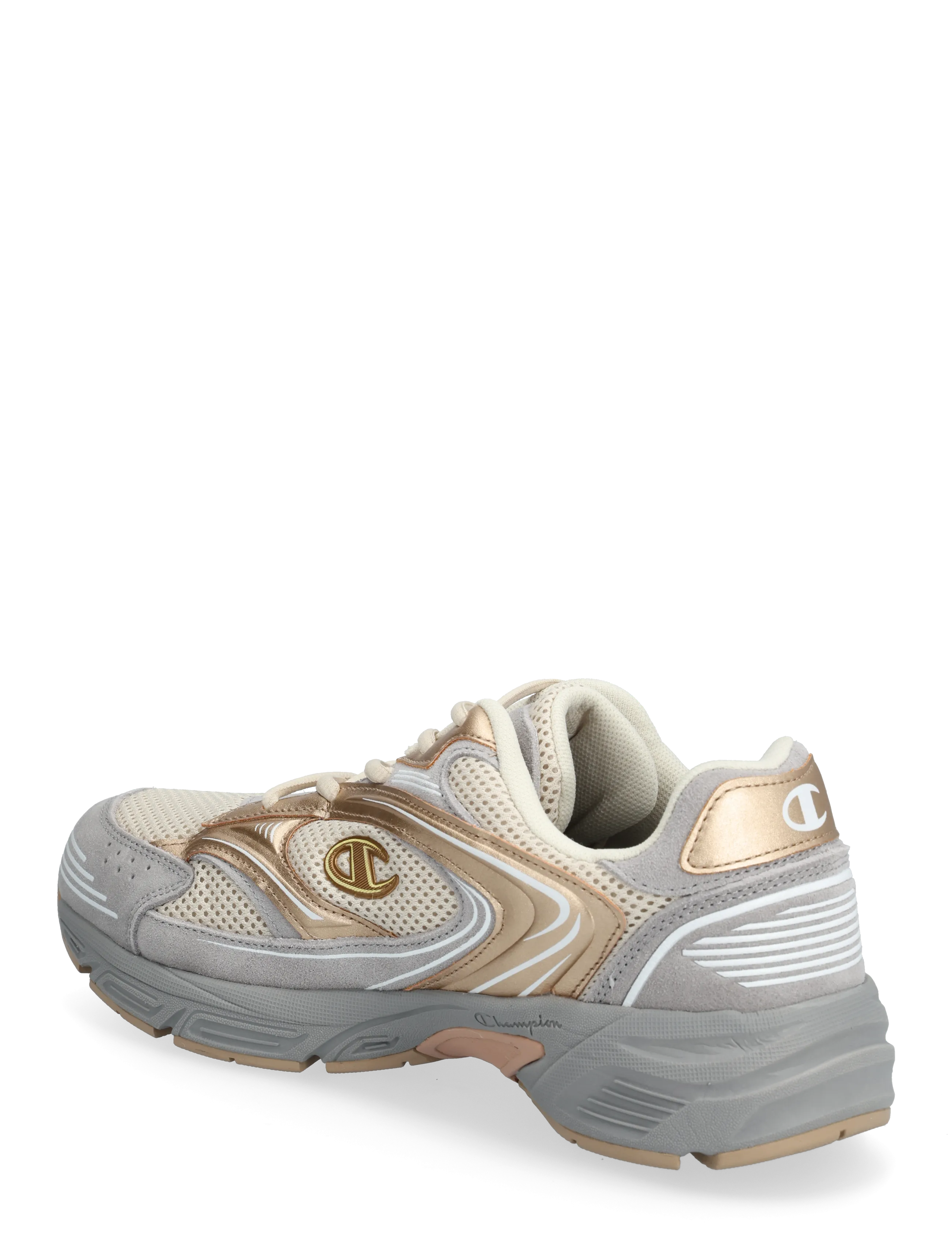 Champion - RN00 METALLIC Low Cut Shoe - low top sneakers - ms021-brz/l.grey - 2