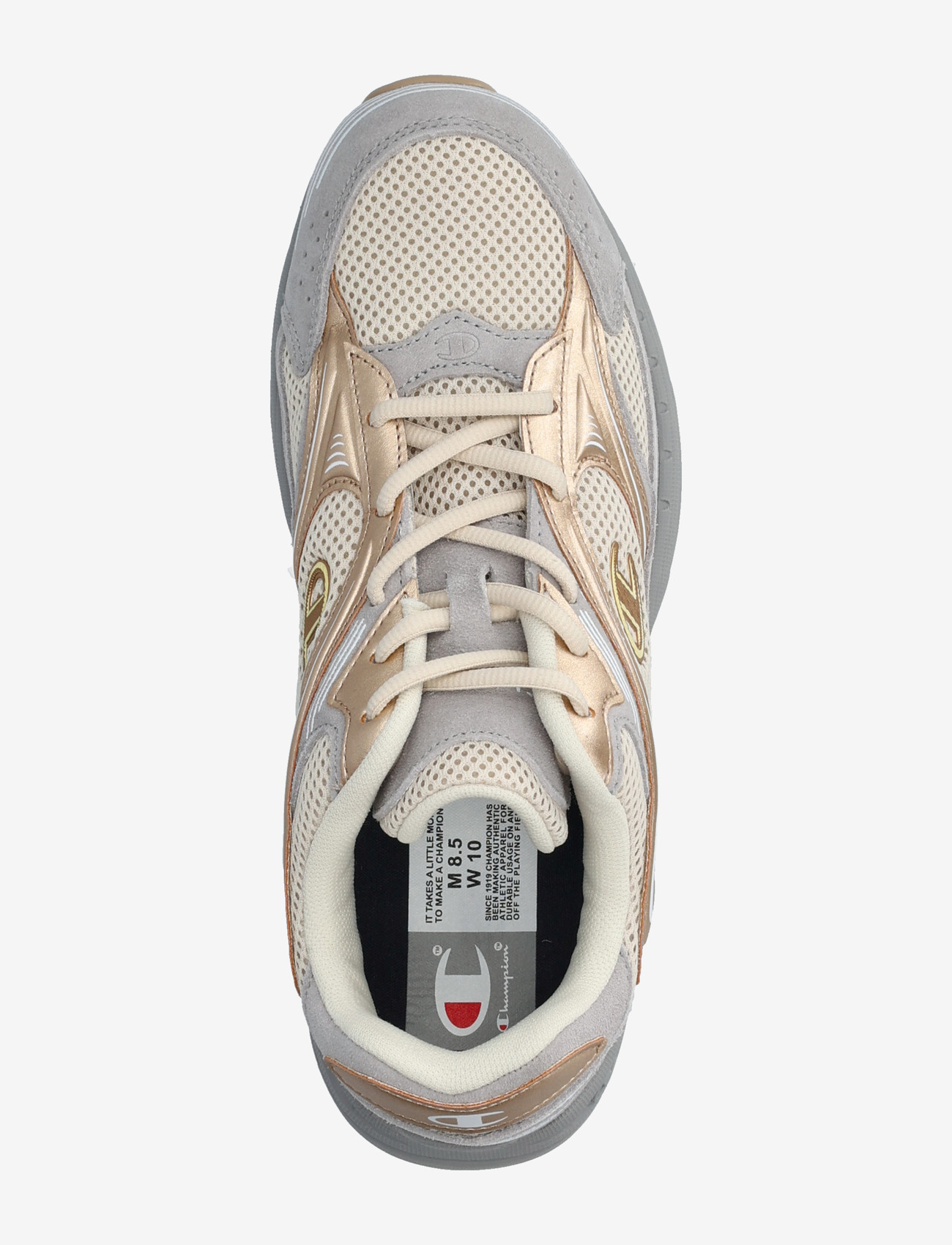 Champion - RN00 METALLIC Low Cut Shoe - niedriger schnitt - ms021-brz/l.grey - 3