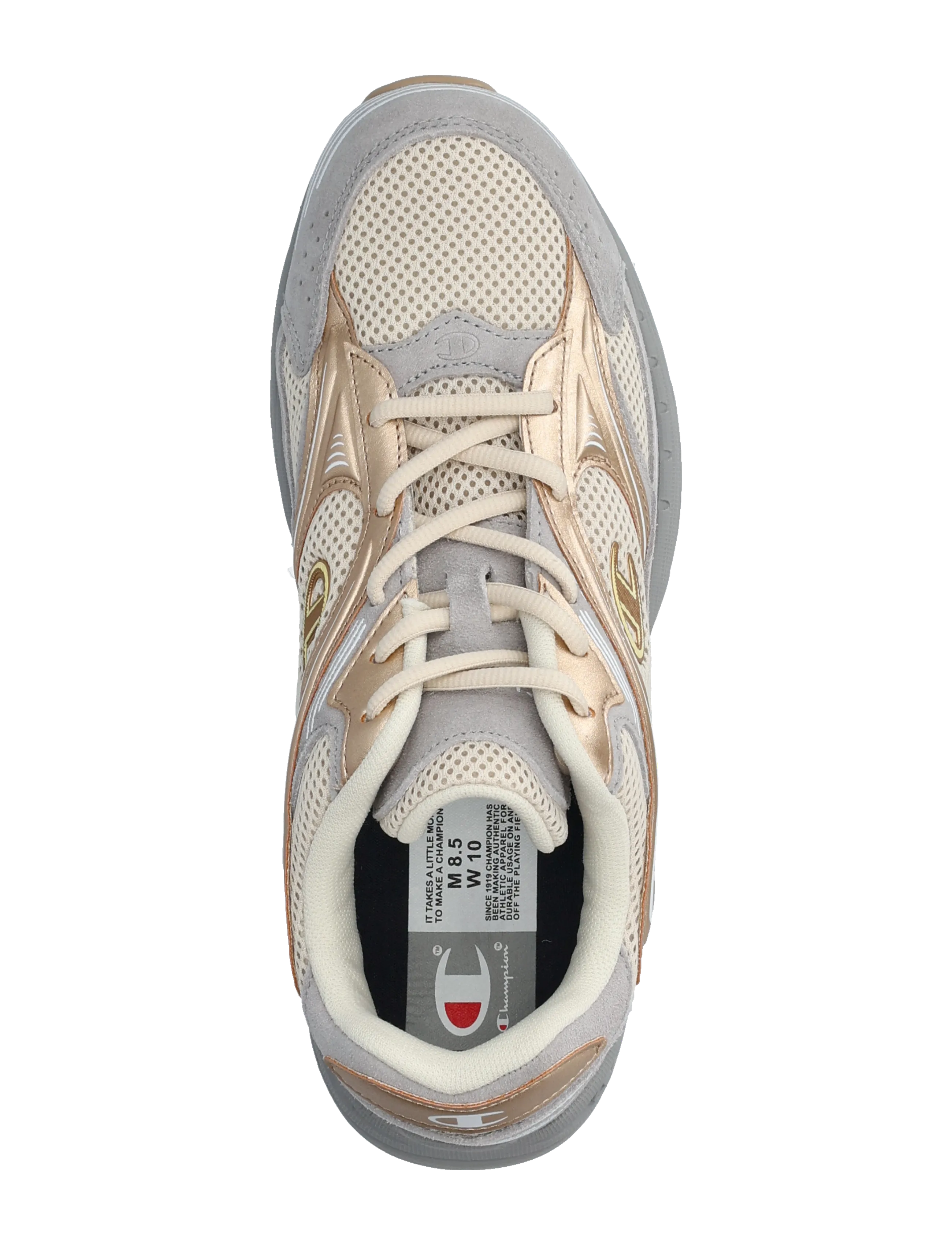 Champion - RN00 METALLIC Low Cut Shoe - low top sneakers - ms021-brz/l.grey - 3