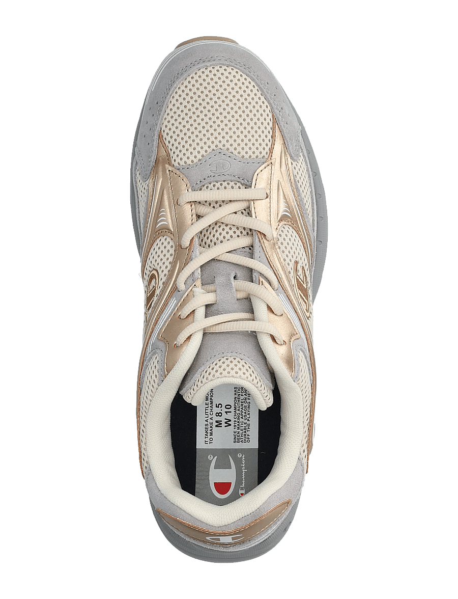 Champion - RN00 METALLIC Low Cut Shoe - low top sneakers - ms021-brz/l.grey - 3