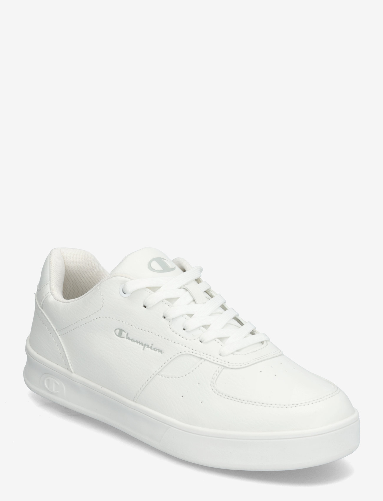 Champion - NEWMAN Low Cut Shoe - låga sneakers - ww001-triple wht - 0