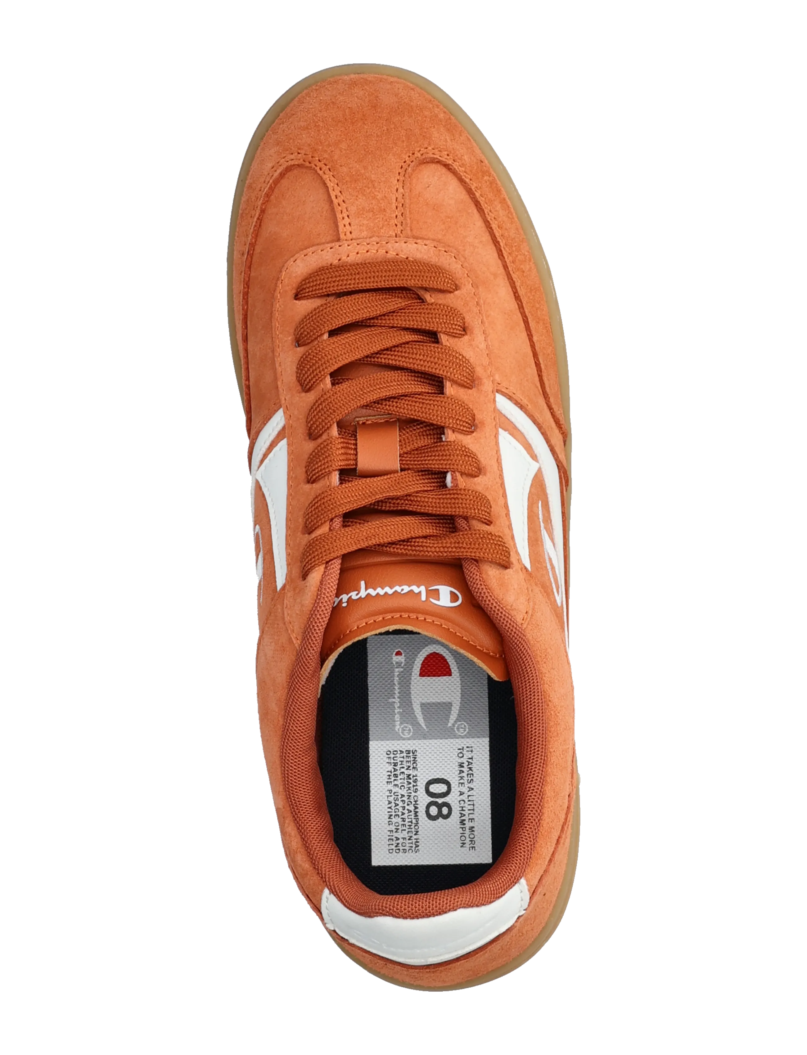 Champion - CL78 SP Low Cut Shoe - låga sneakers - os015-rust/wht/gum - 3