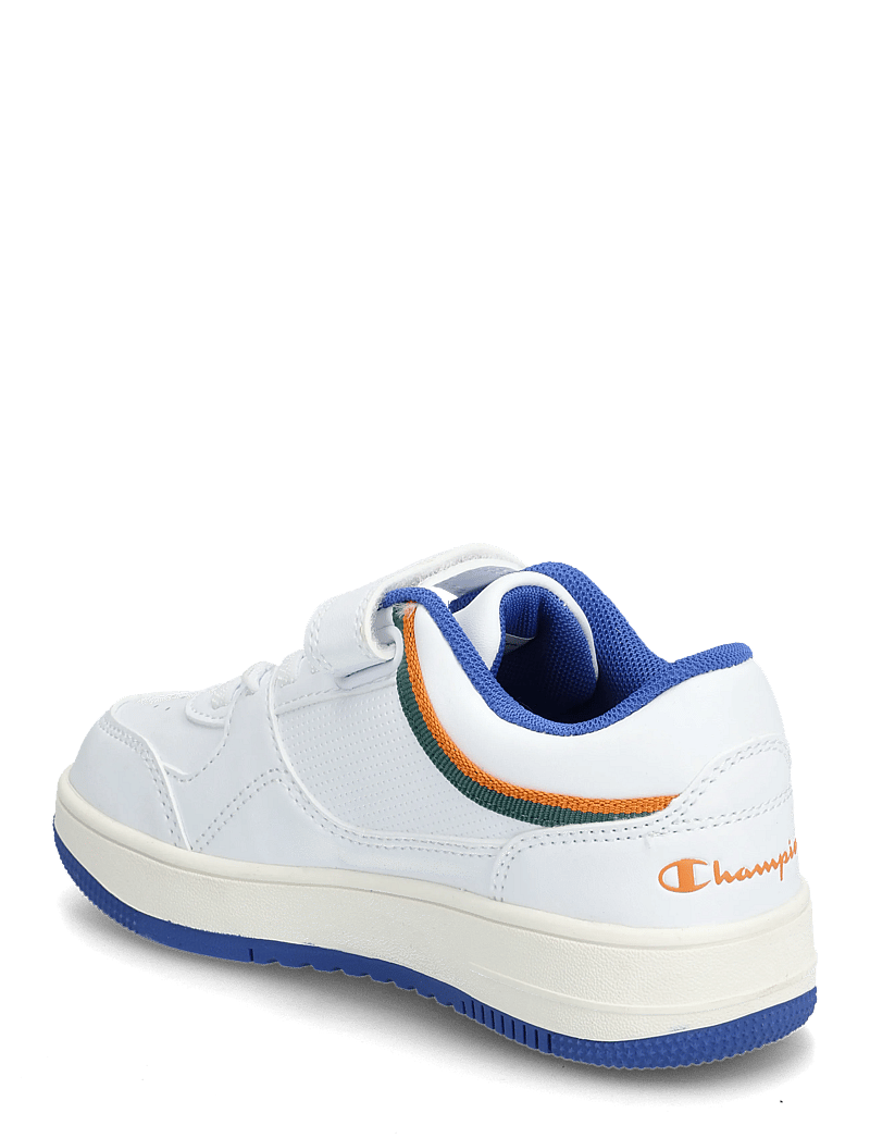Champion - RD18 LOW B PS Low Cut Shoe - low-top sneakers - ww034-wht/med/bai/onh/natl - 2