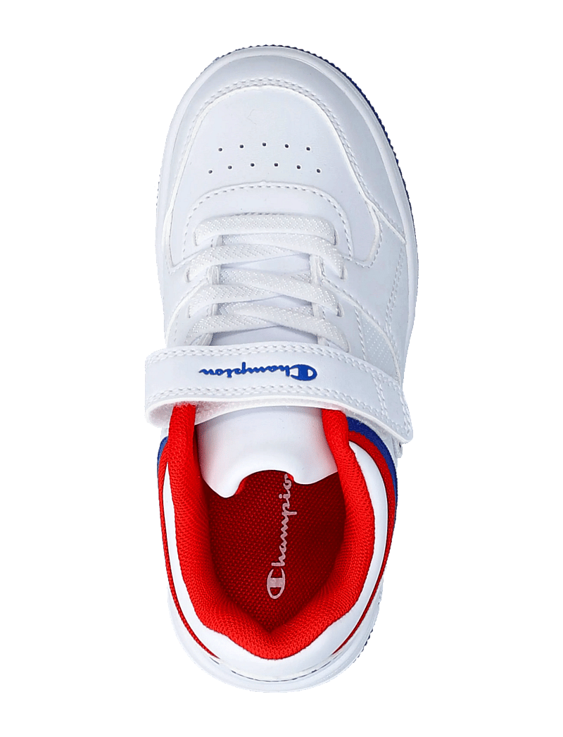 Champion - RD18 LOW B PS Low Cut Shoe - ar zemu augšdaļu - wht/bai/rox - 3