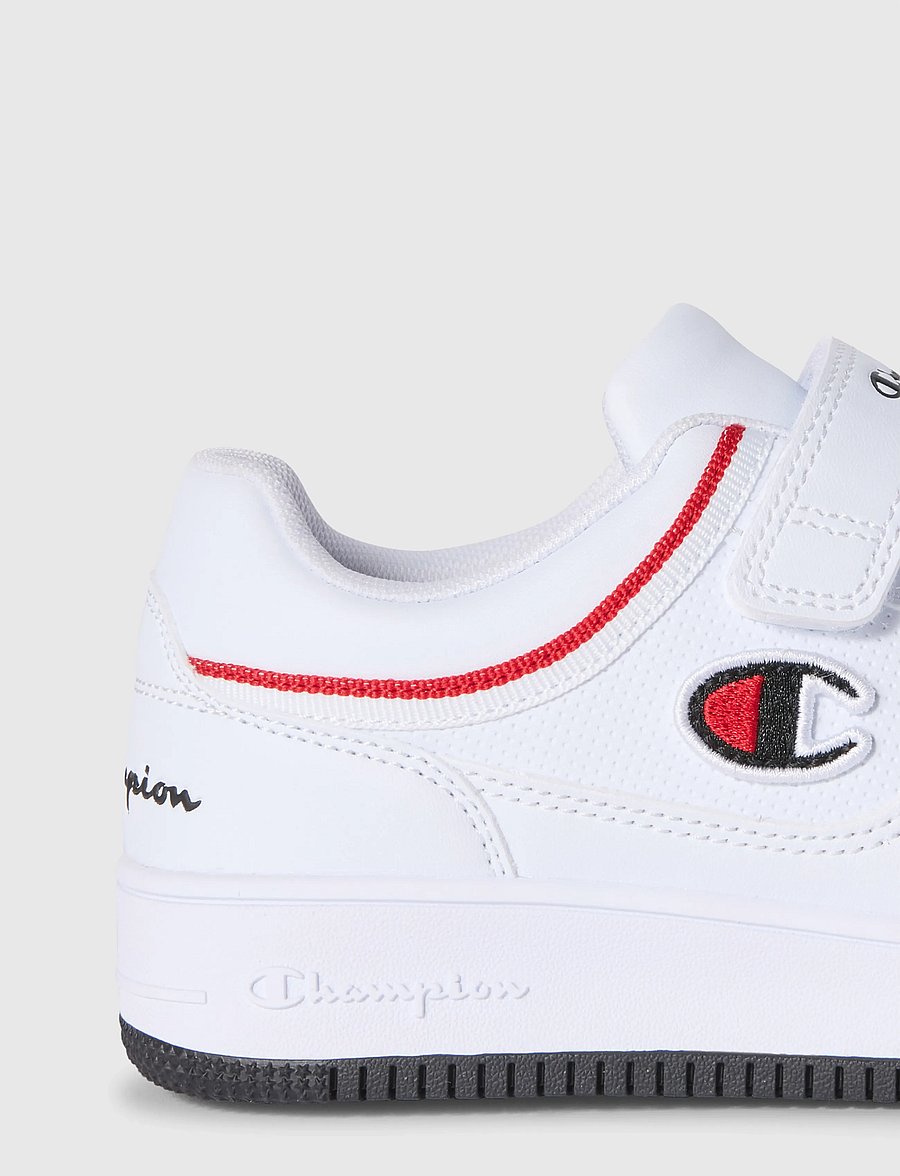 Champion - RD18 LOW B PS Low Cut Shoe - lave sneakers - ww028-wht/isa - 4