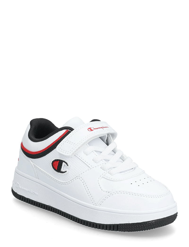 Champion - REBOUND LOW B PS Low Cut Shoe - kõrge säärega tossud - ww037-wht/nbk/isa - 0