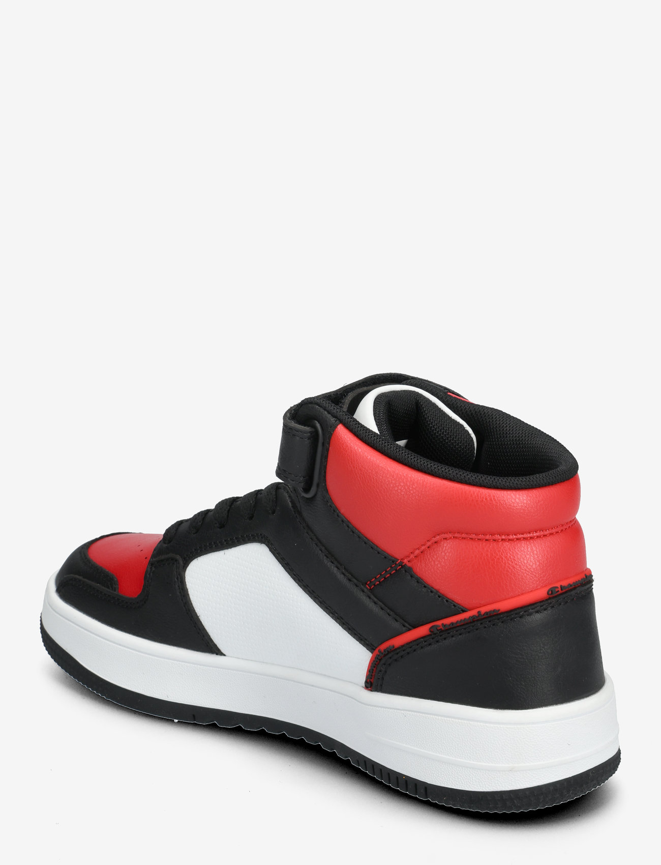 Champion - RD18 2.0 MID B GS  Mid Cut Shoe - höga sneakers - kk019-nbk/red/wht - 2