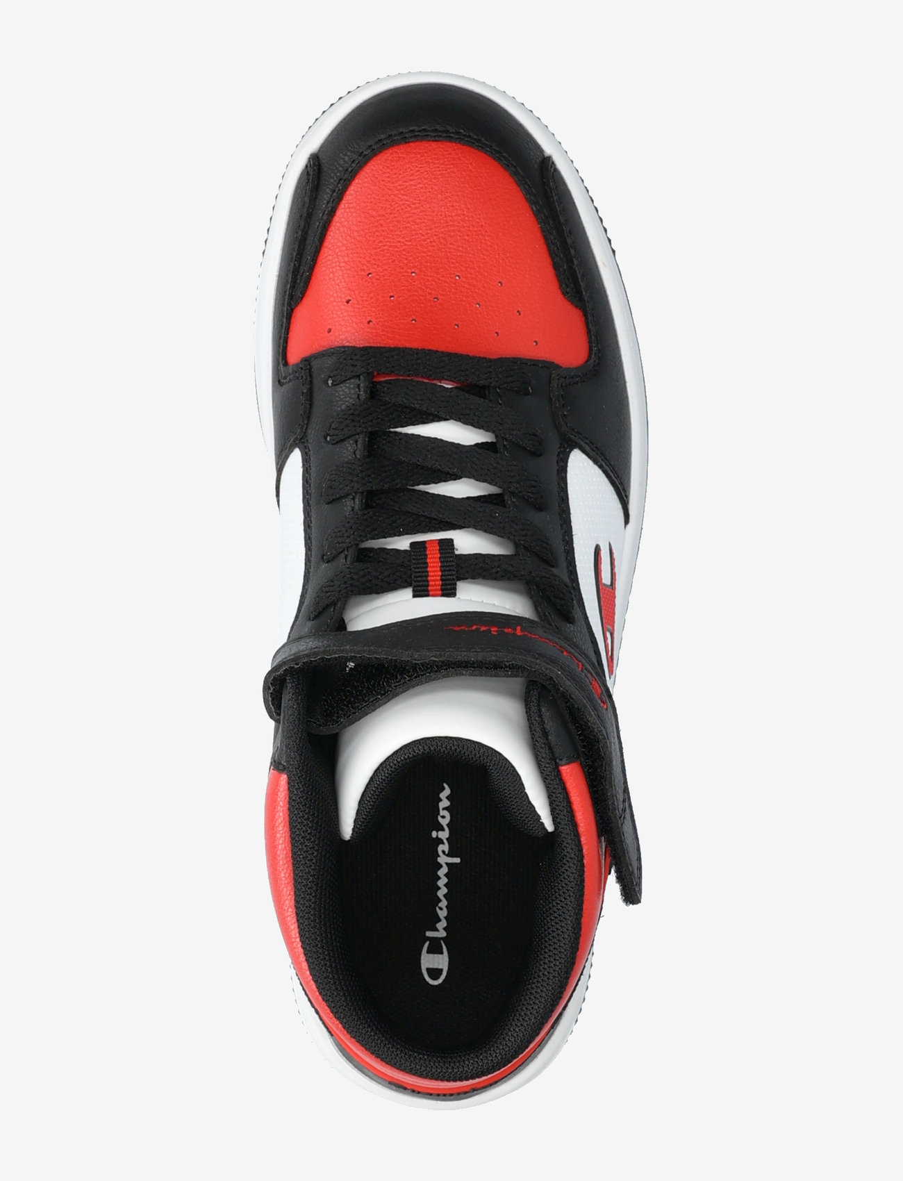 Champion - RD18 2.0 MID B GS  Mid Cut Shoe - höga sneakers - kk019-nbk/red/wht - 3