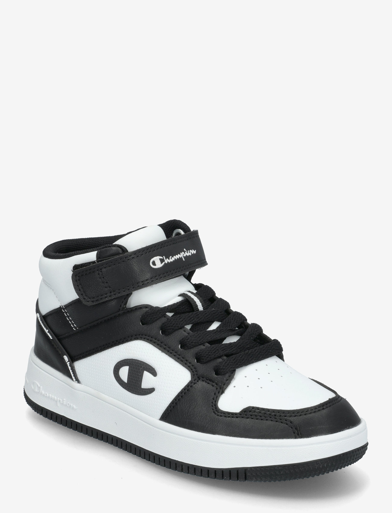 Champion - RD18 2.0 MID B GS  Mid Cut Shoe - höga sneakers - ww019-wht/nbk/wht - 0