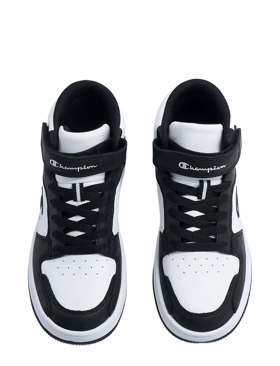 Champion - RD18 2.0 MID B GS Mid Cut Shoe - tennised - ww019-wht/nbk/wht - 4