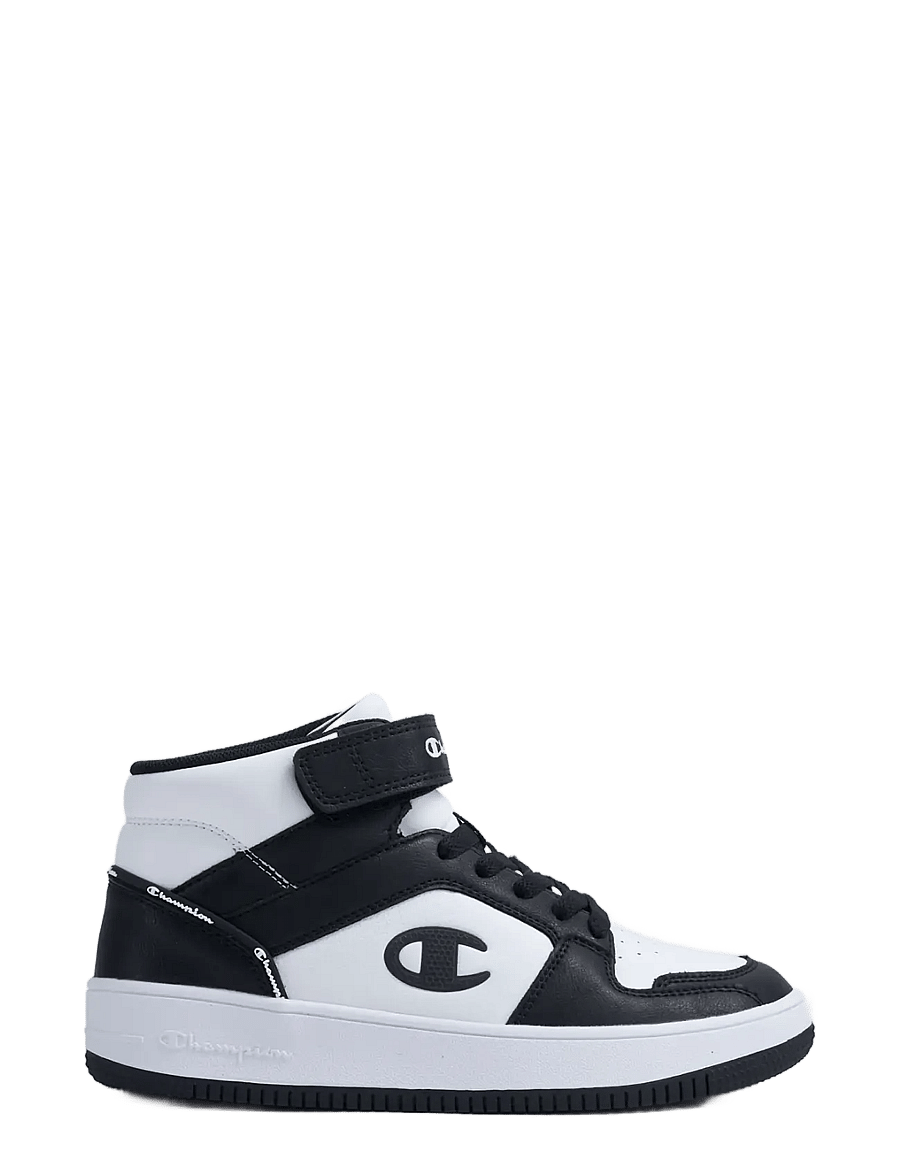 Champion - RD18 2.0 MID B GS Mid Cut Shoe - tennised - ww019-wht/nbk/wht - 5