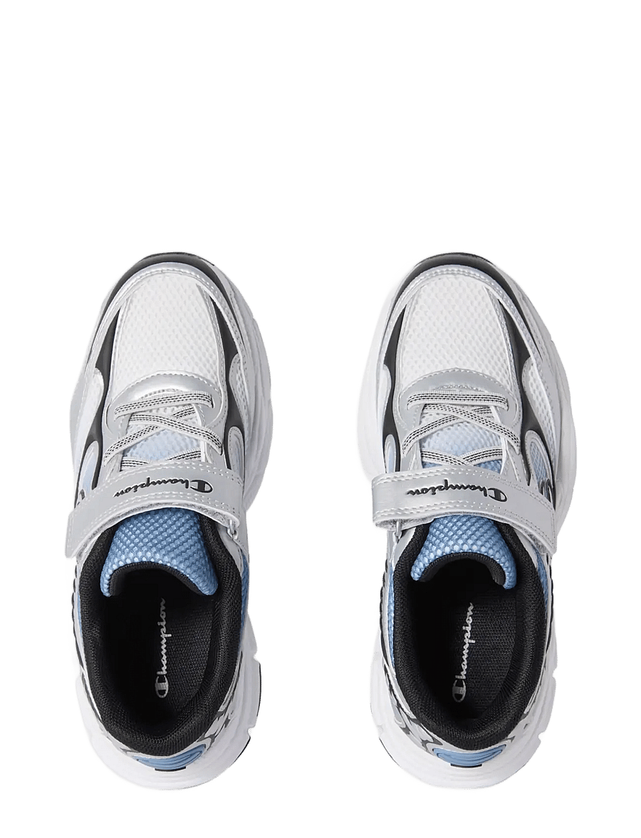 Champion - RT25 U PS Low Cut Shoe - låga sneakers - bs013-wdwb/sil/nbk - 3