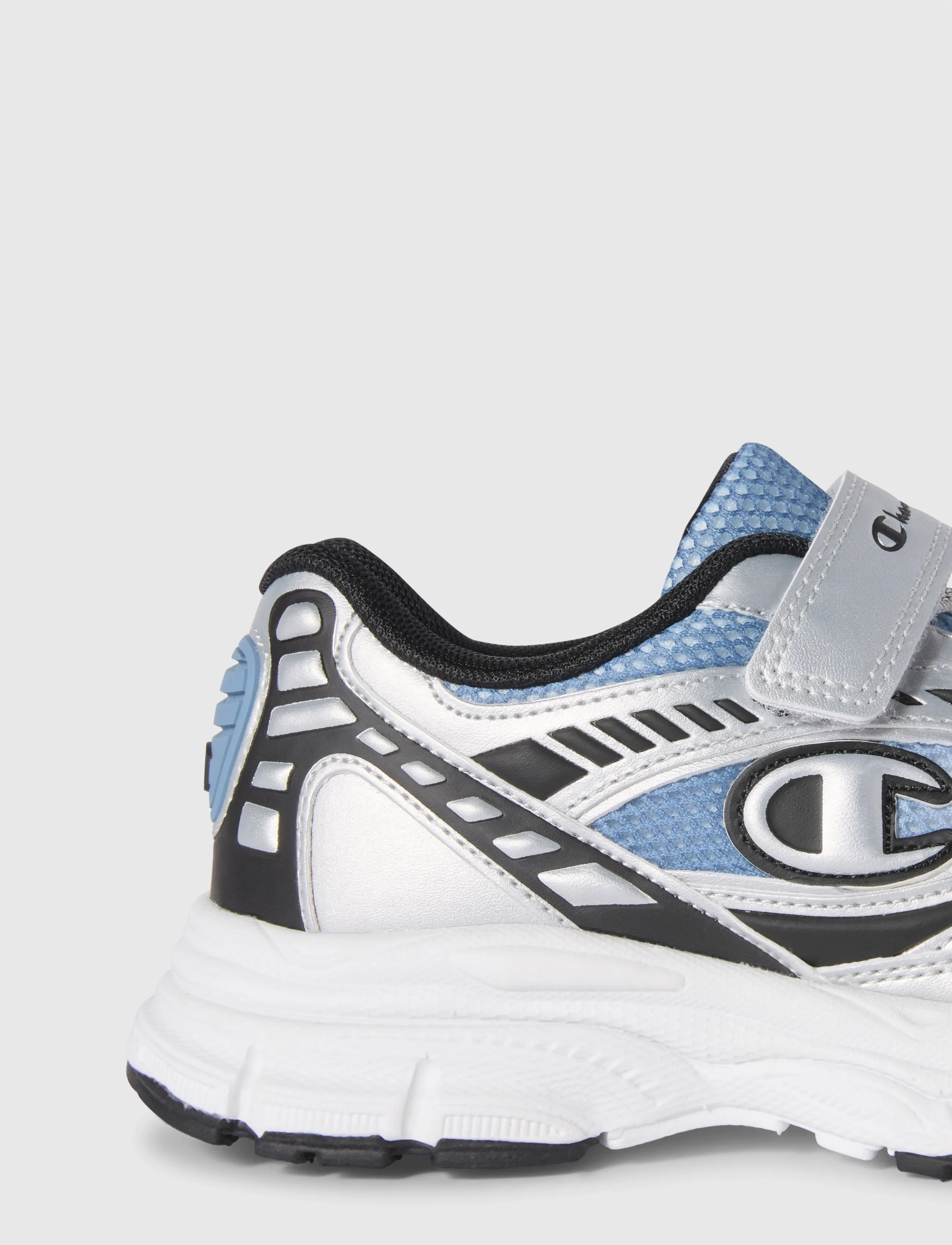 Champion - RT25 U PS Low Cut Shoe - låga sneakers - bs013-wdwb/sil/nbk - 4