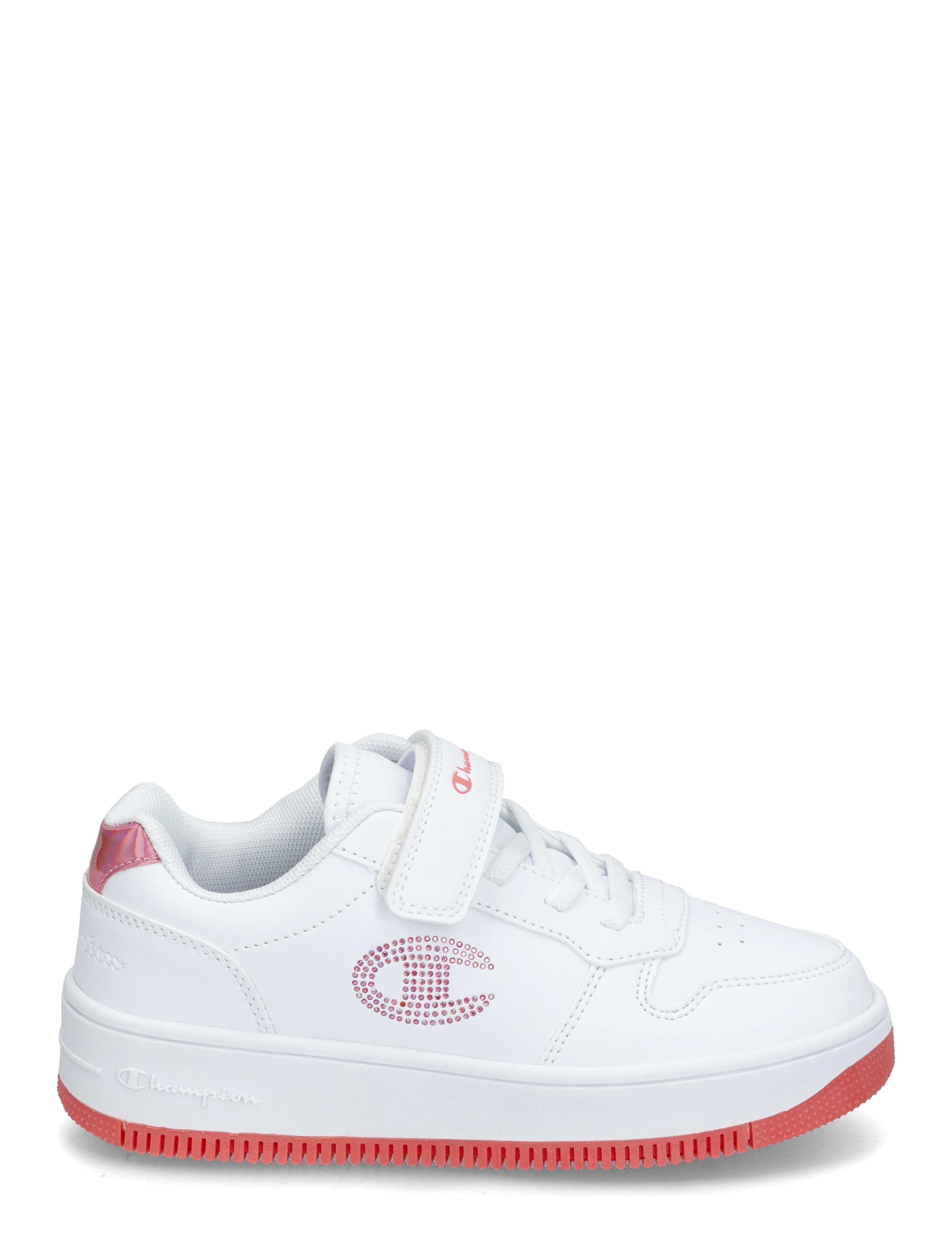 Champion - RD18 PLATFORM GLITTER G PS Low Cut Shoe - przed kostkę - white a - 1