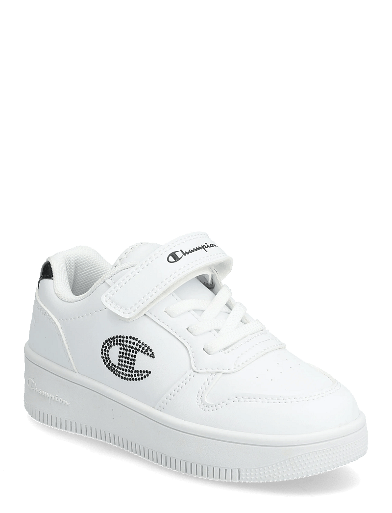 Champion - RD18 PLATFORM GLITTER G PS Low Cut Shoe - niedriger schnitt - ww003-wht/nbk - 0
