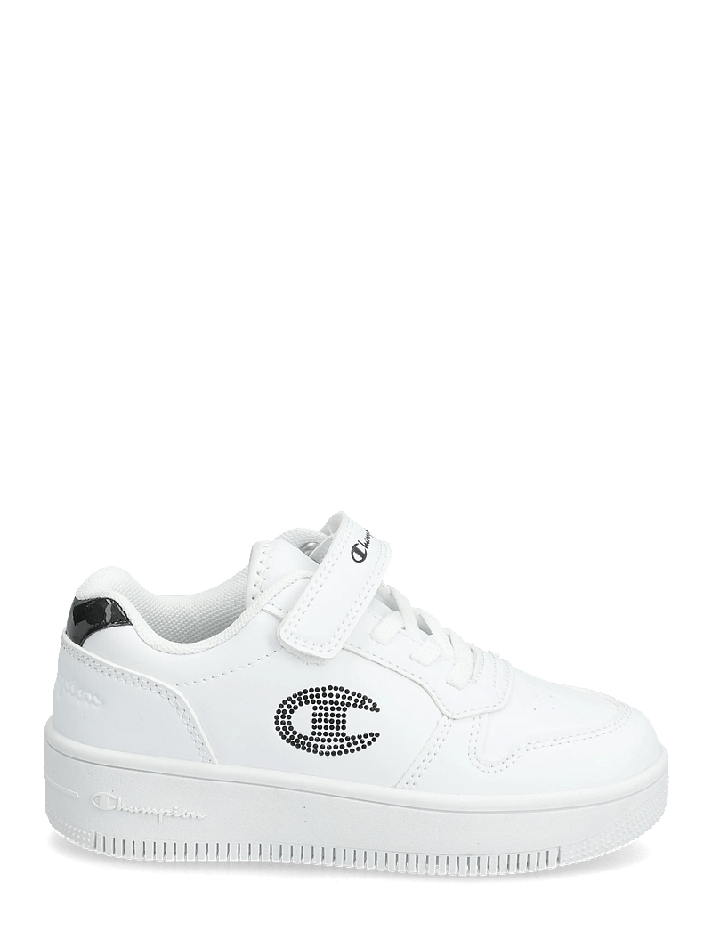 Champion - RD18 PLATFORM GLITTER G PS Low Cut Shoe - niedriger schnitt - ww003-wht/nbk - 1