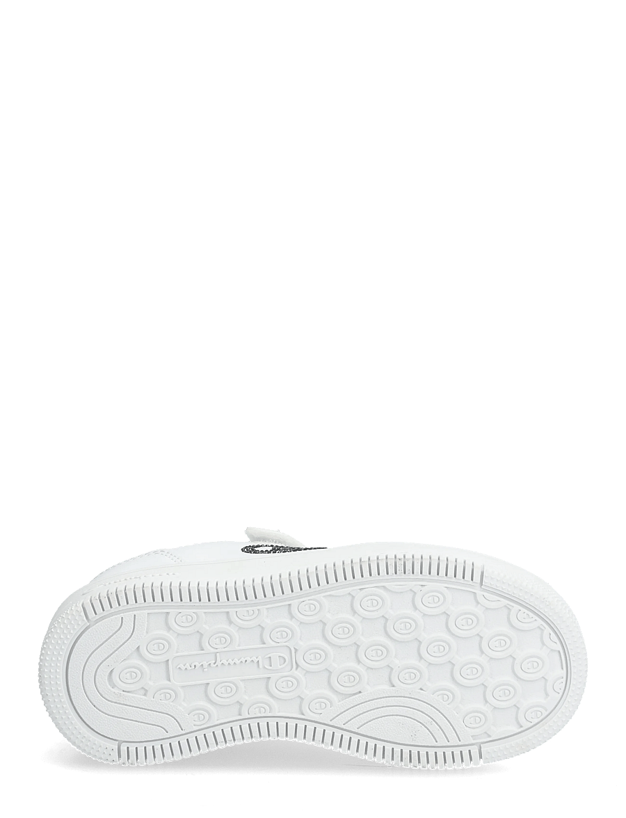 Champion - RD18 PLATFORM GLITTER G PS Low Cut Shoe - tennised - ww003-wht/nbk - 4