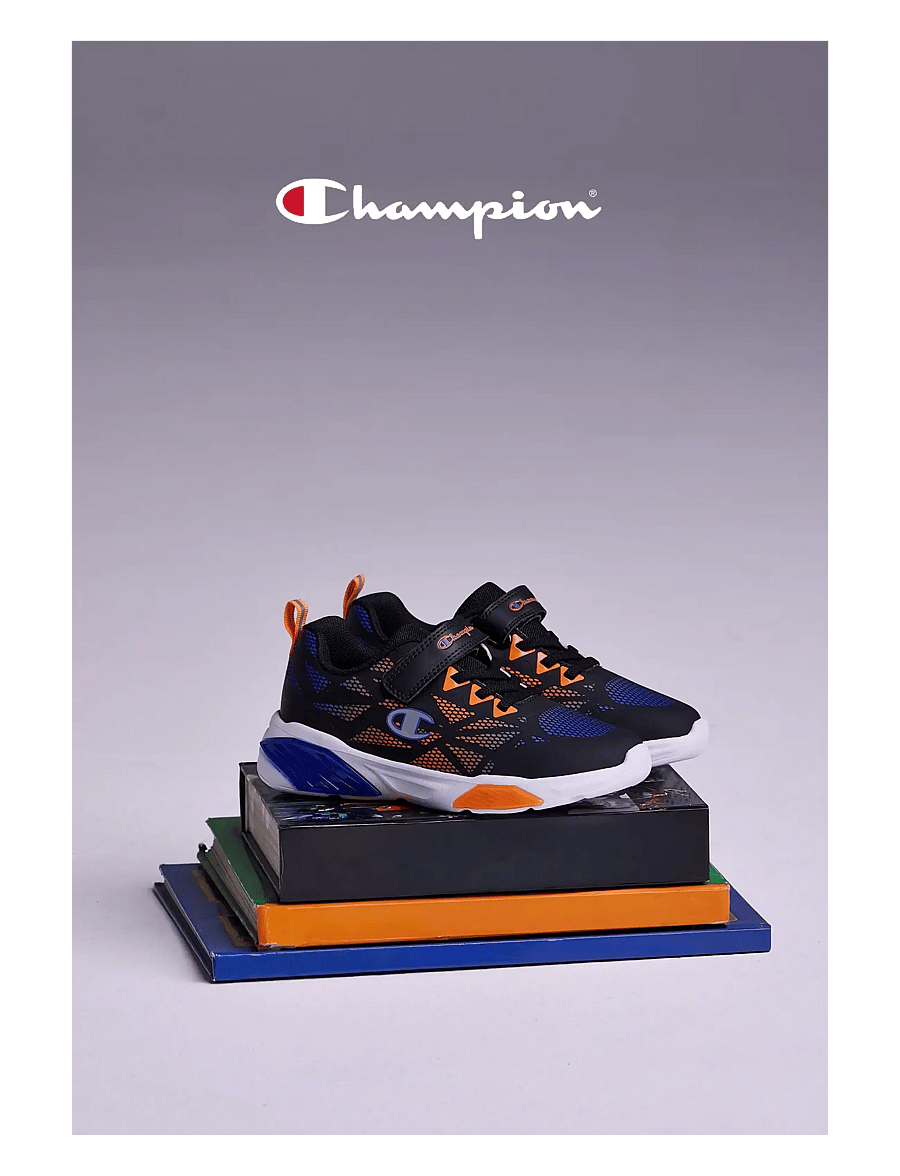 Champion - WAVE TRI B PS Low Cut Shoe - tennised - kk018-nbk/org/bai - 0