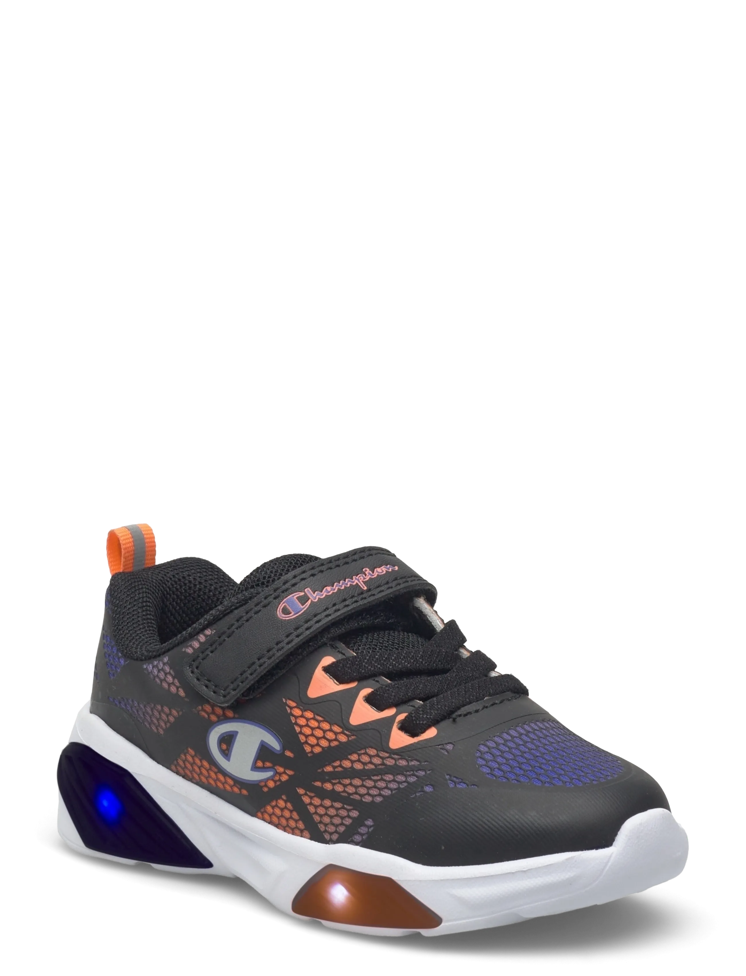 Champion Wave Tri B Td Low Cut Shoe, Børn, Lysende Lavskaftet Børnesneaker, Sort, Str: 26