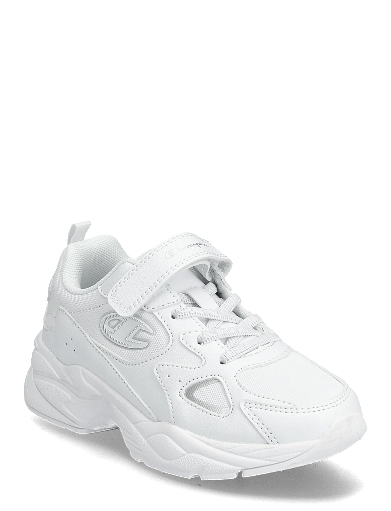 Champion - COUNTESS PU G PS Low Cut Shoe - ar zemu augšdaļu - white e - 0