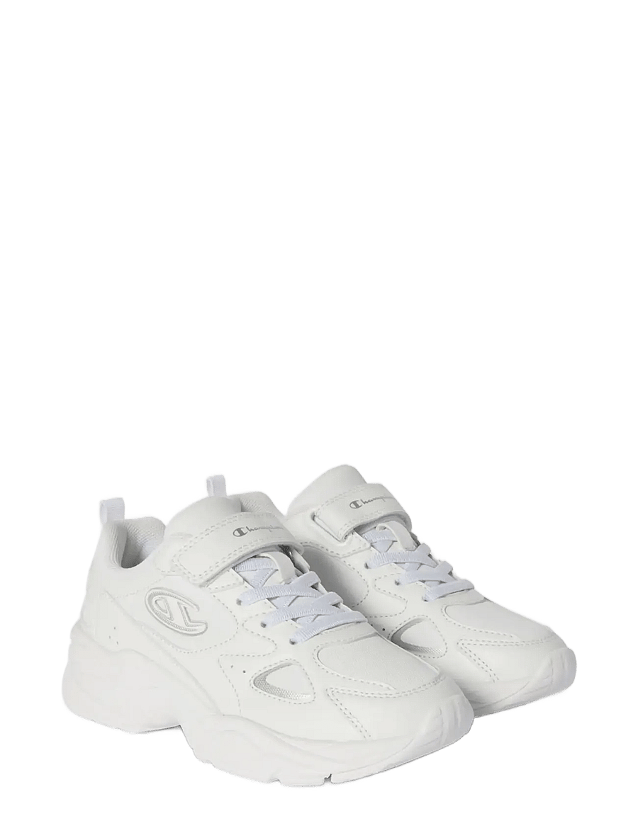 Champion - COUNTESS PU G PS Low Cut Shoe - niedriger schnitt - ww015-wht/sil - 0