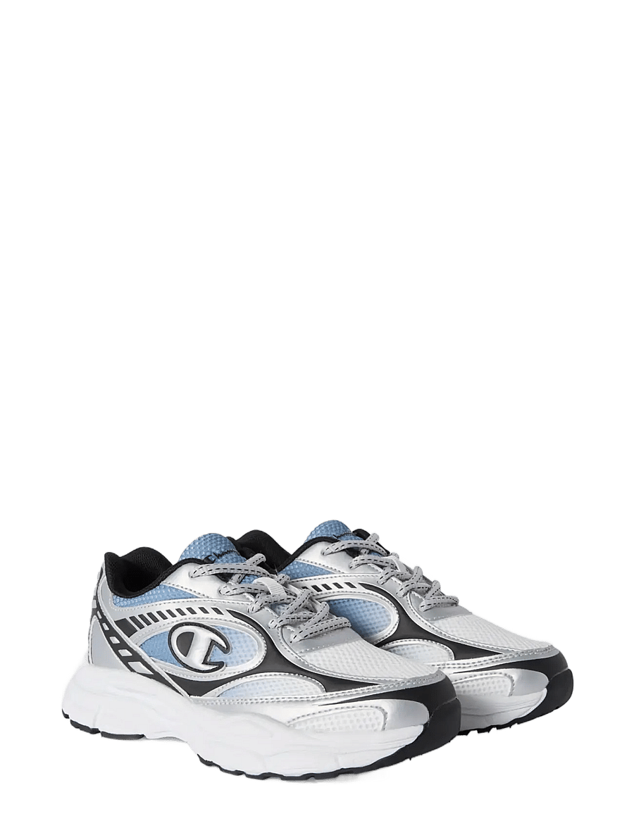 Champion - RT25 U GS Low Cut Shoe - låga sneakers - bs013-wdwb/sil/nbk - 0