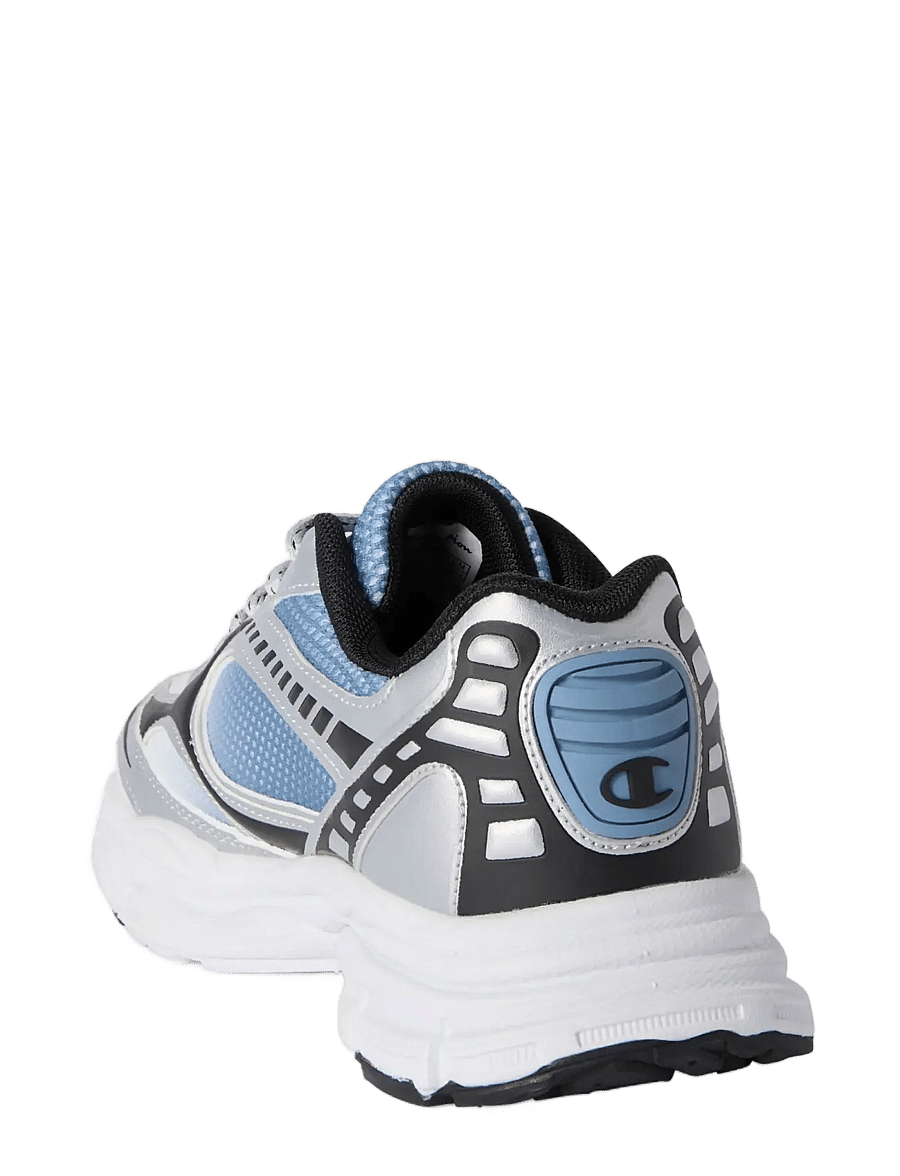Champion - RT25 U GS Low Cut Shoe - låga sneakers - bs013-wdwb/sil/nbk - 1