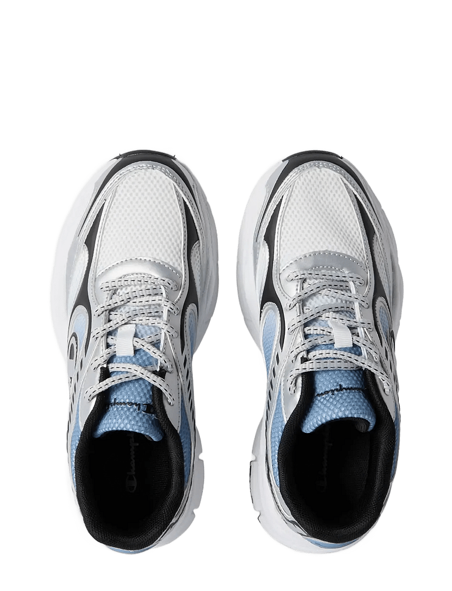 Champion - RT25 U GS Low Cut Shoe - låga sneakers - bs013-wdwb/sil/nbk - 2