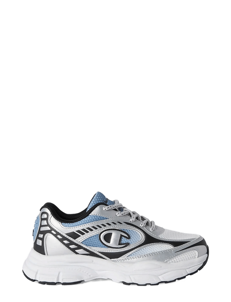 Champion - RT25 U GS Low Cut Shoe - låga sneakers - bs013-wdwb/sil/nbk - 3