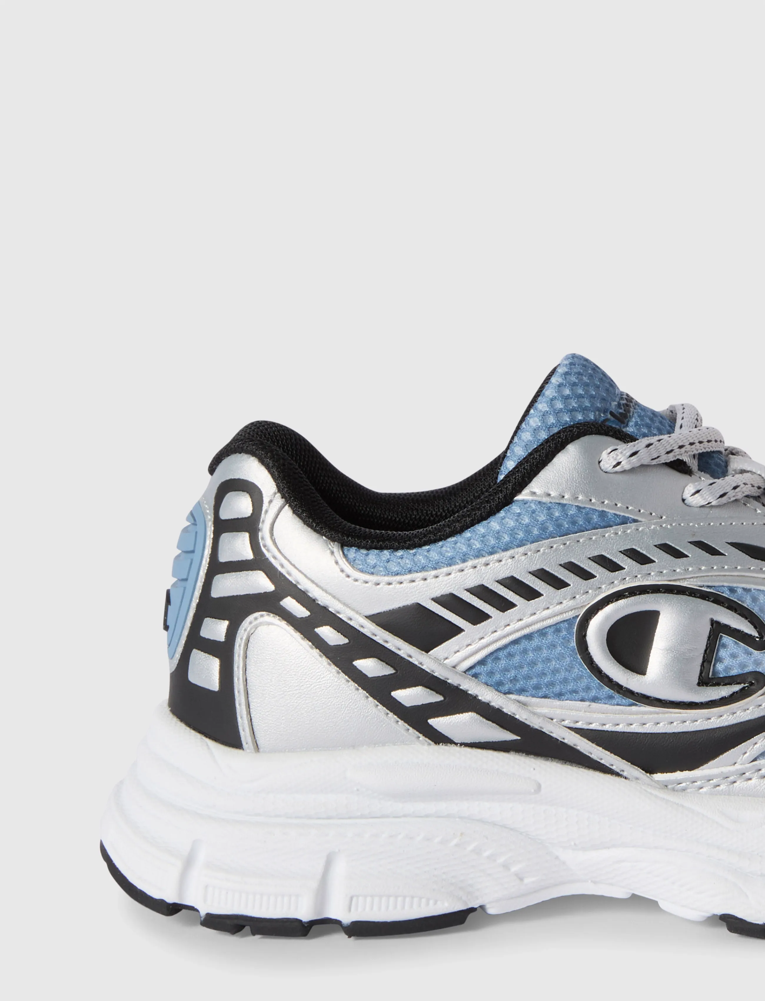 Champion - RT25 U GS Low Cut Shoe - låga sneakers - bs013-wdwb/sil/nbk - 4