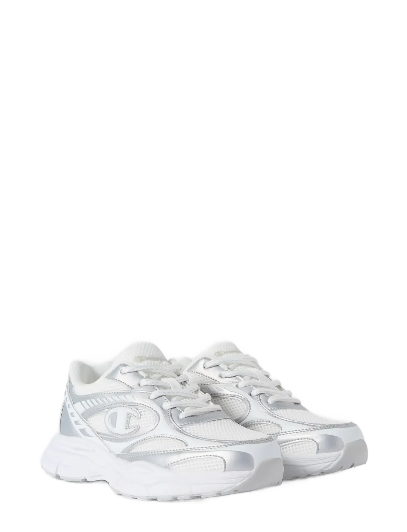Champion RT25 U GS Low Cut Shoe - Sko - WW015-WHT/SIL / white