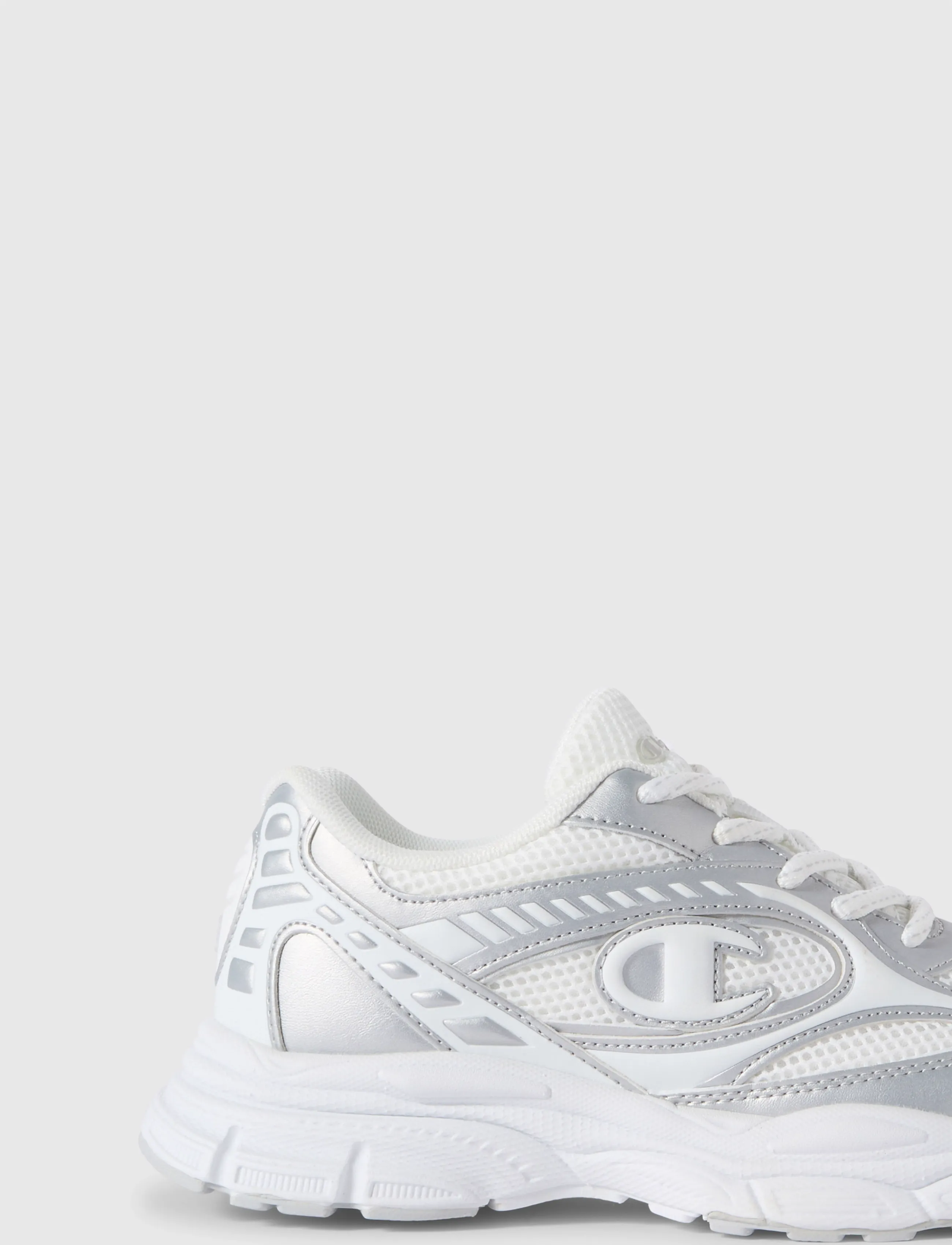 Champion - RT25 U GS Low Cut Shoe - lave sneakers - ww015-wht/sil - 5
