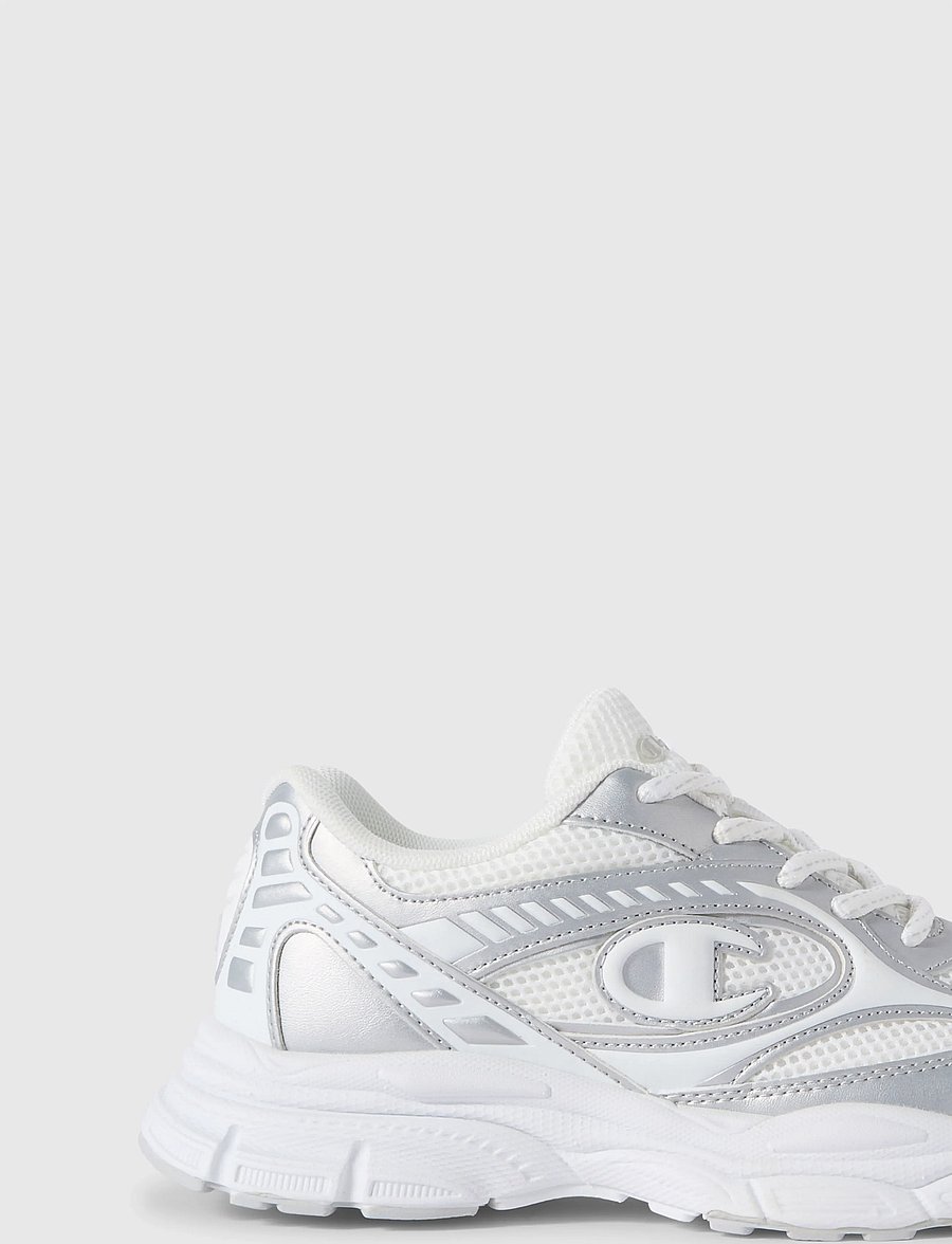 Champion - RT25 U GS Low Cut Shoe - lave sneakers - ww015-wht/sil - 5