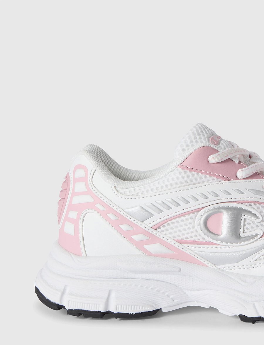 Champion - RT25 U GS Low Cut Shoe - tennised - ww029-wht/bir/sil - 5