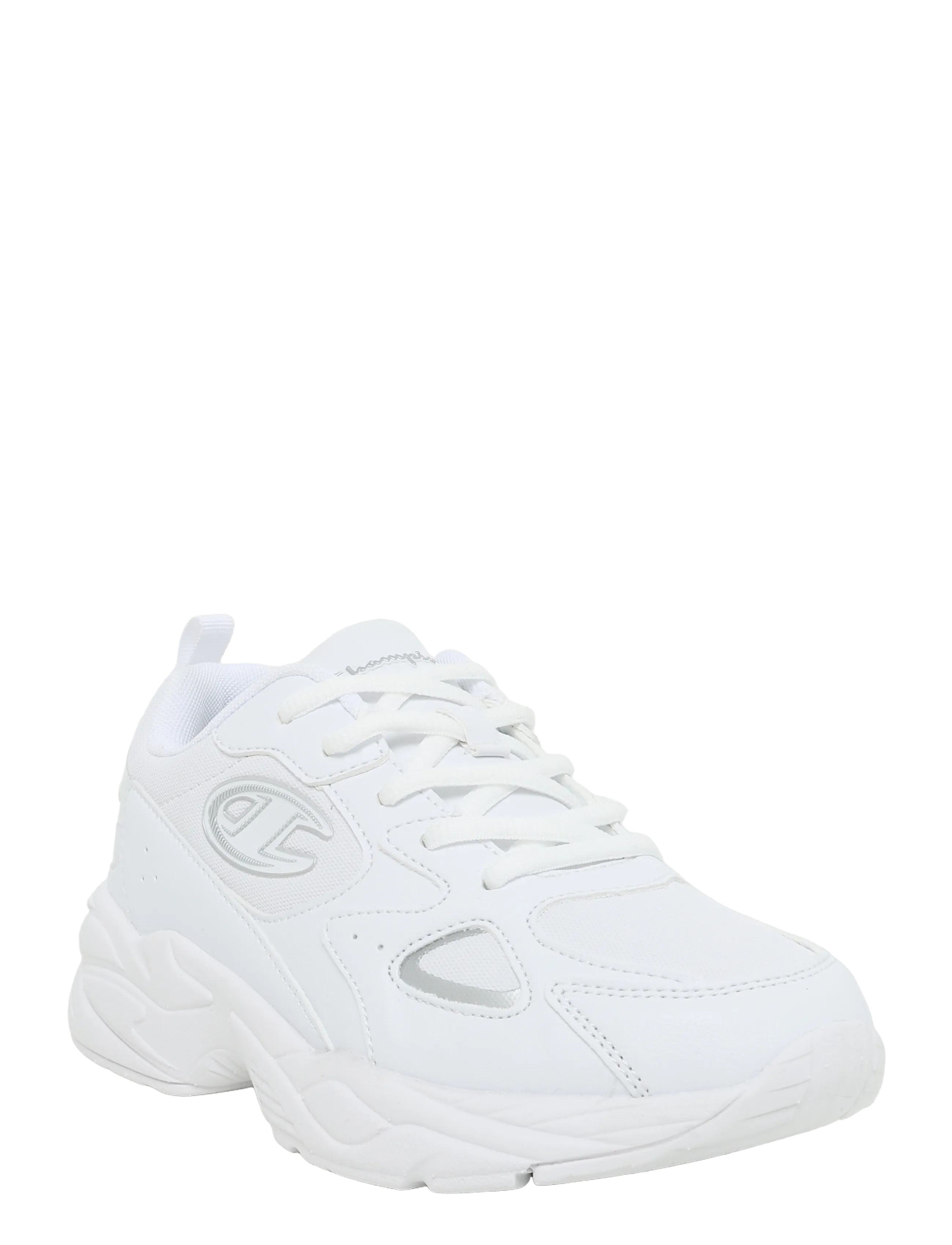 Champion COUNTESS PU G GS Low Cut Shoe Low Cut Shoe - Sko - WW015-WHT/SIL / white