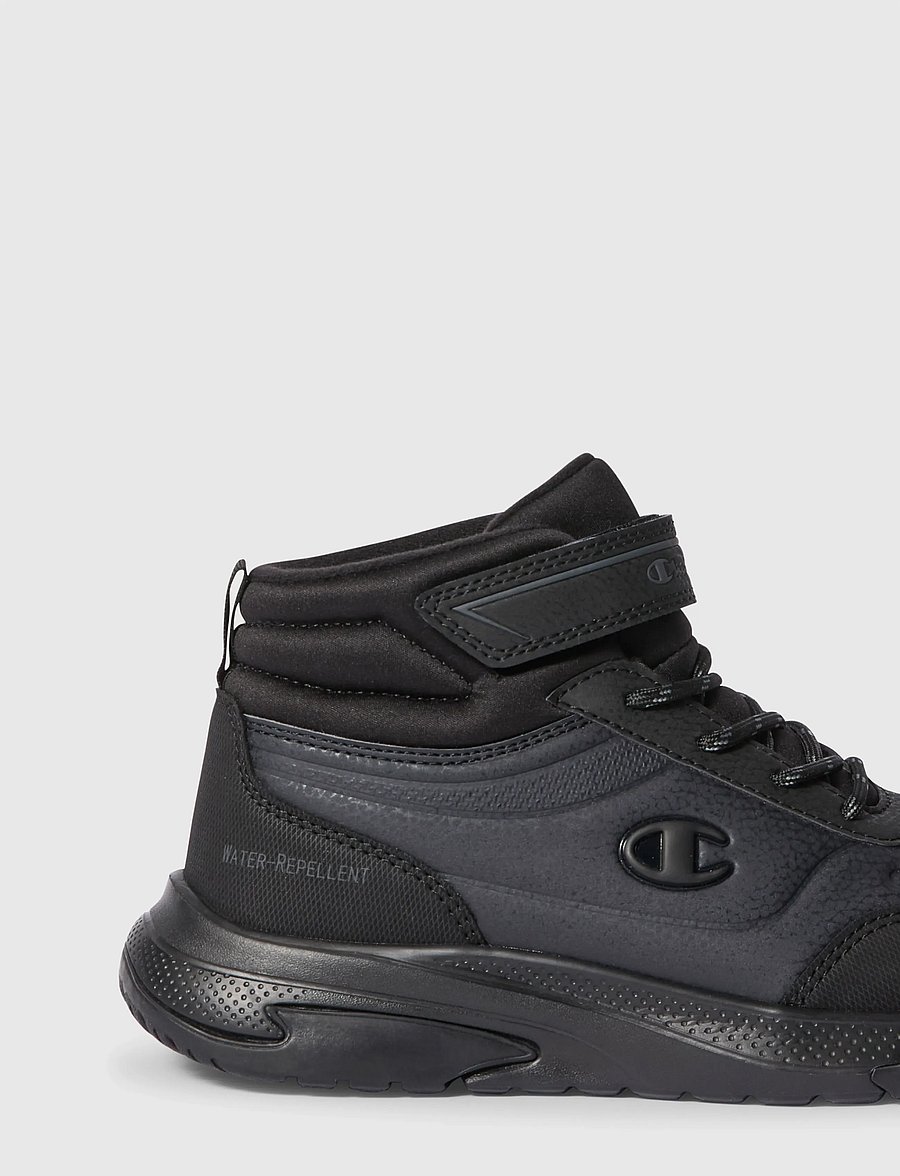 Champion - FUZE WTR BOOT U GS Mid Cut Shoe - hoher schnitt - es024-d.grey/nbk - 5