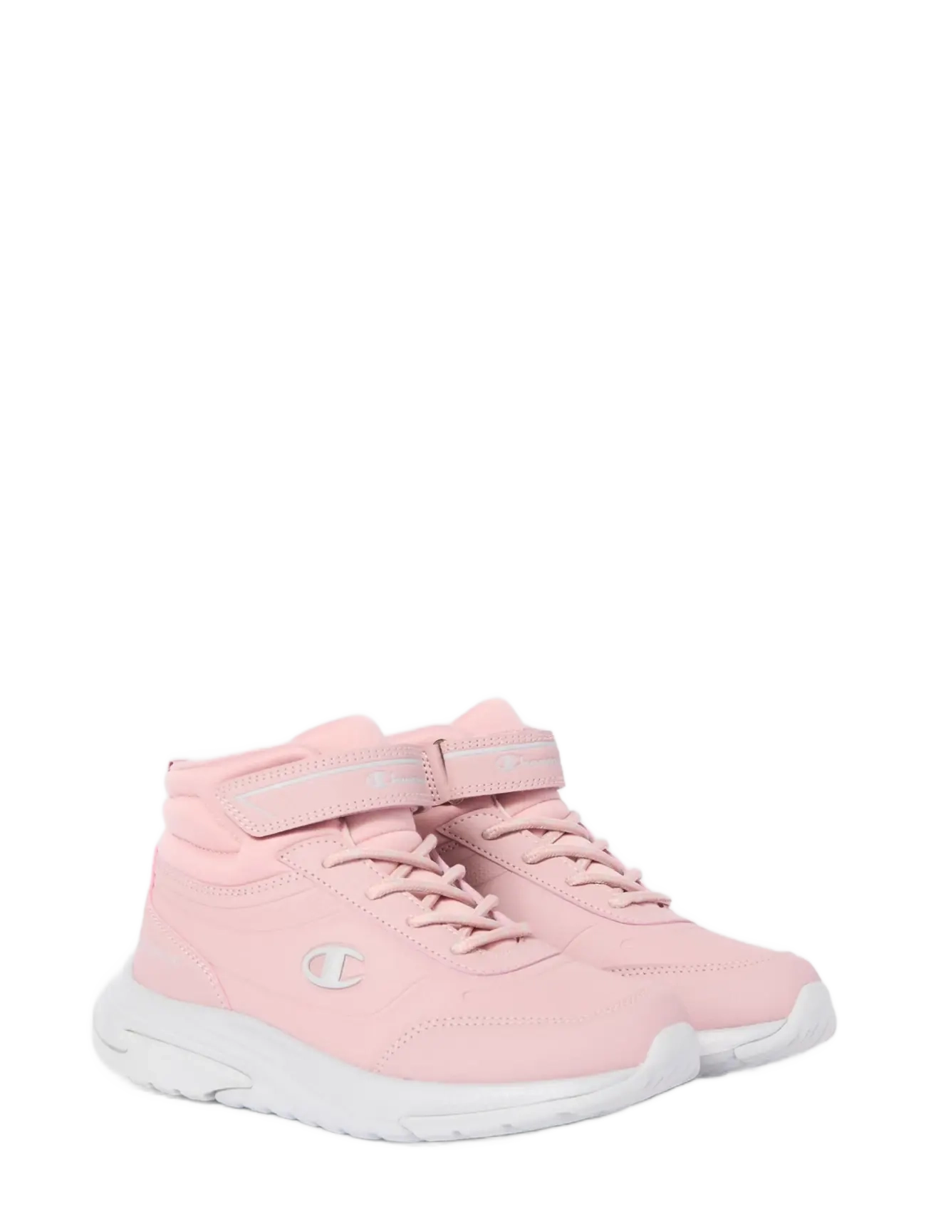 Champion FUZE WTR BOOT U GS Mid Cut Shoe - Skor - PS023-BIR/L.GREY / pink/rose