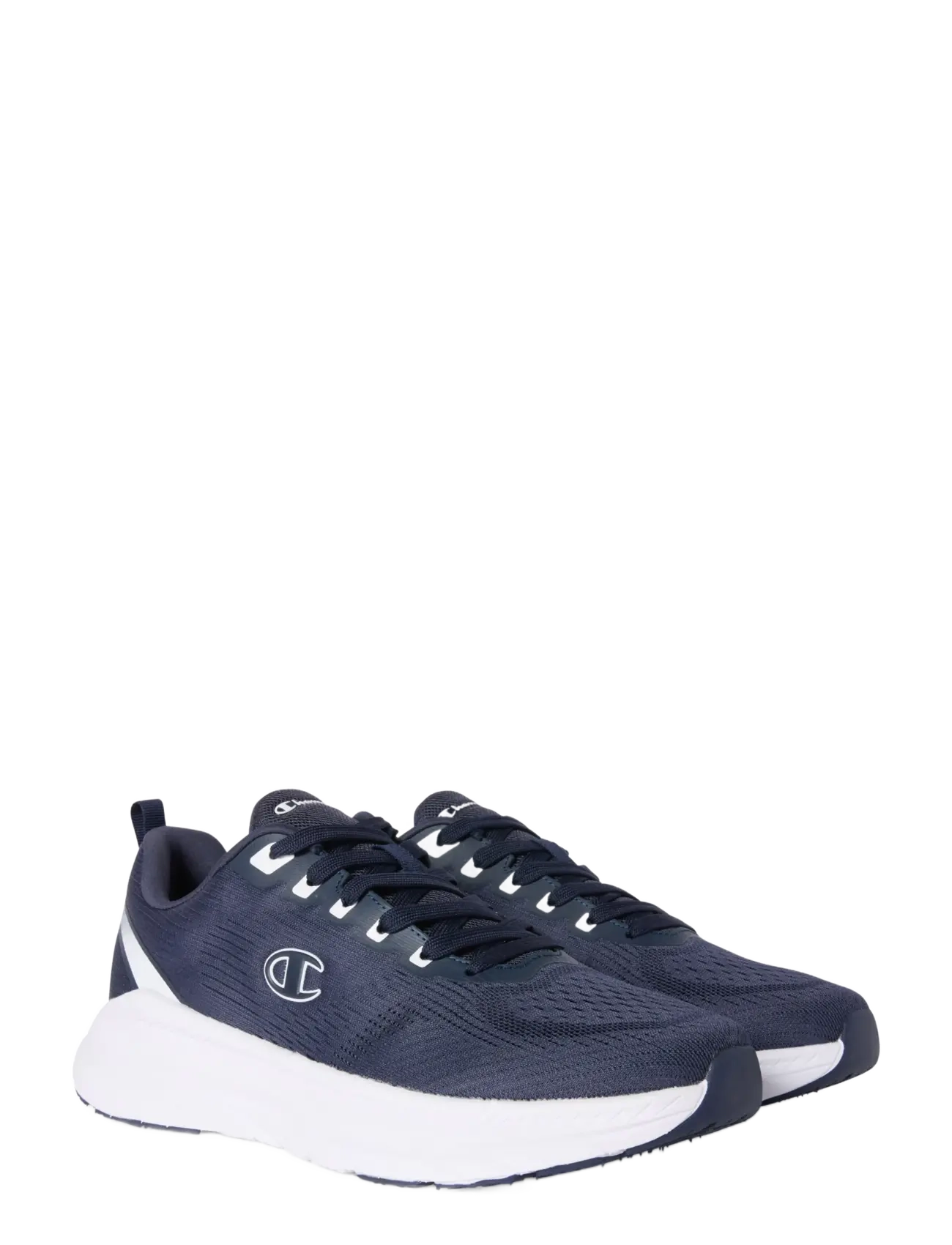 Champion ALPHA MAX  Low Cut Shoe - Schuhe - BS013-NNY/WHT / navy