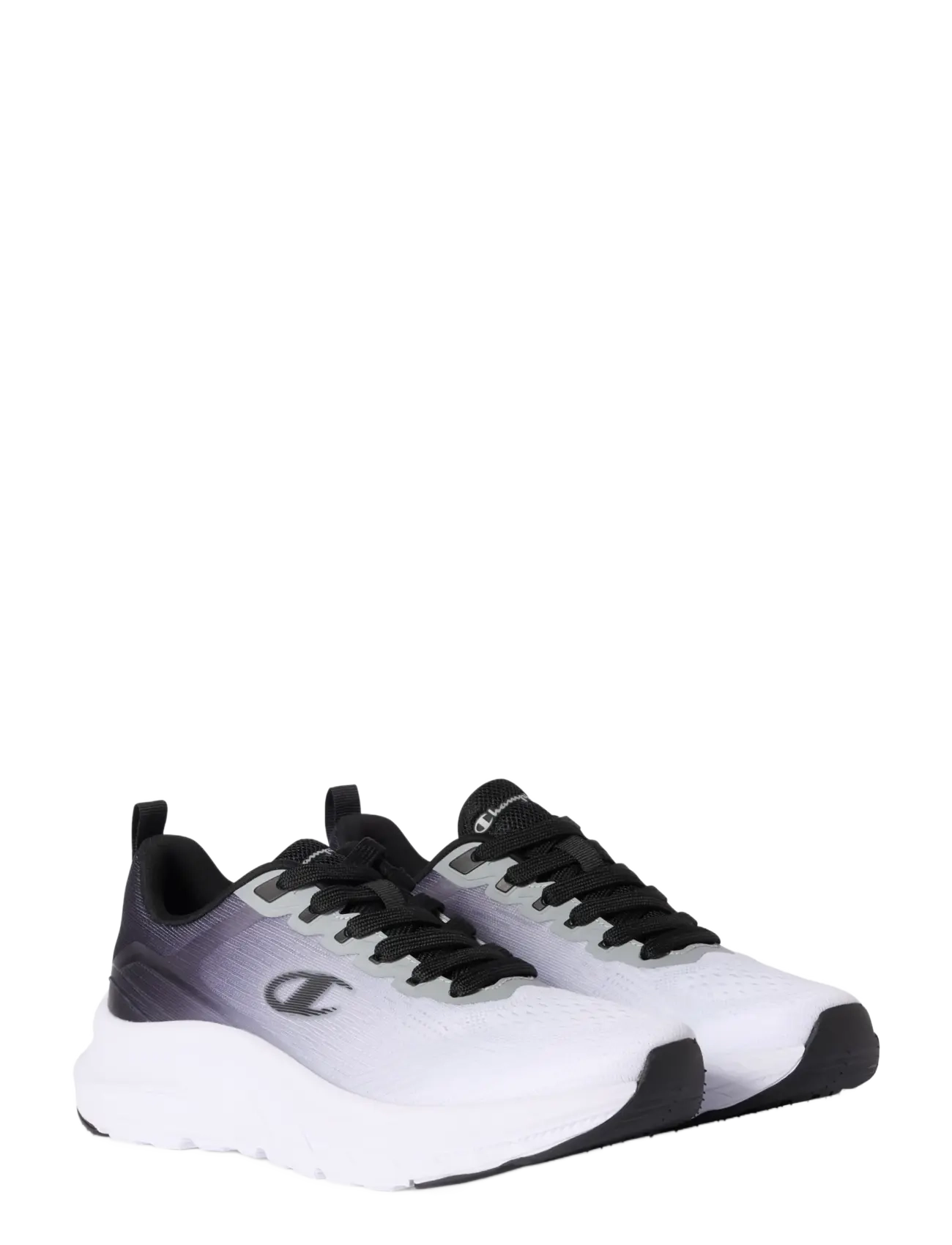 Champion ALPHA SUPERMAX Low Cut Shoe - Sneakers - KK003-NBK/GREY/WHT / white