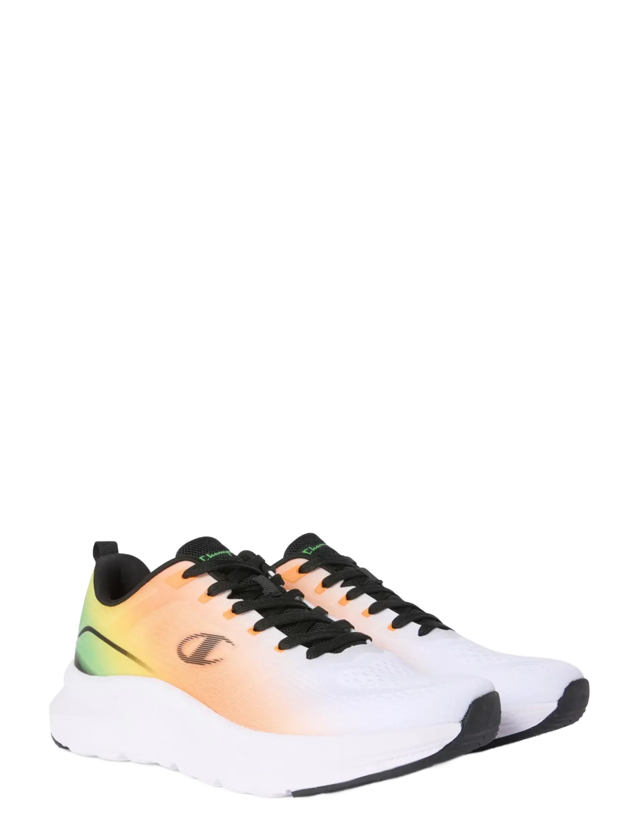 Champion ALPHA SUPERMAX Low Cut Shoe - Schuhe - WW006-WHT/NBK/MULTI / orange