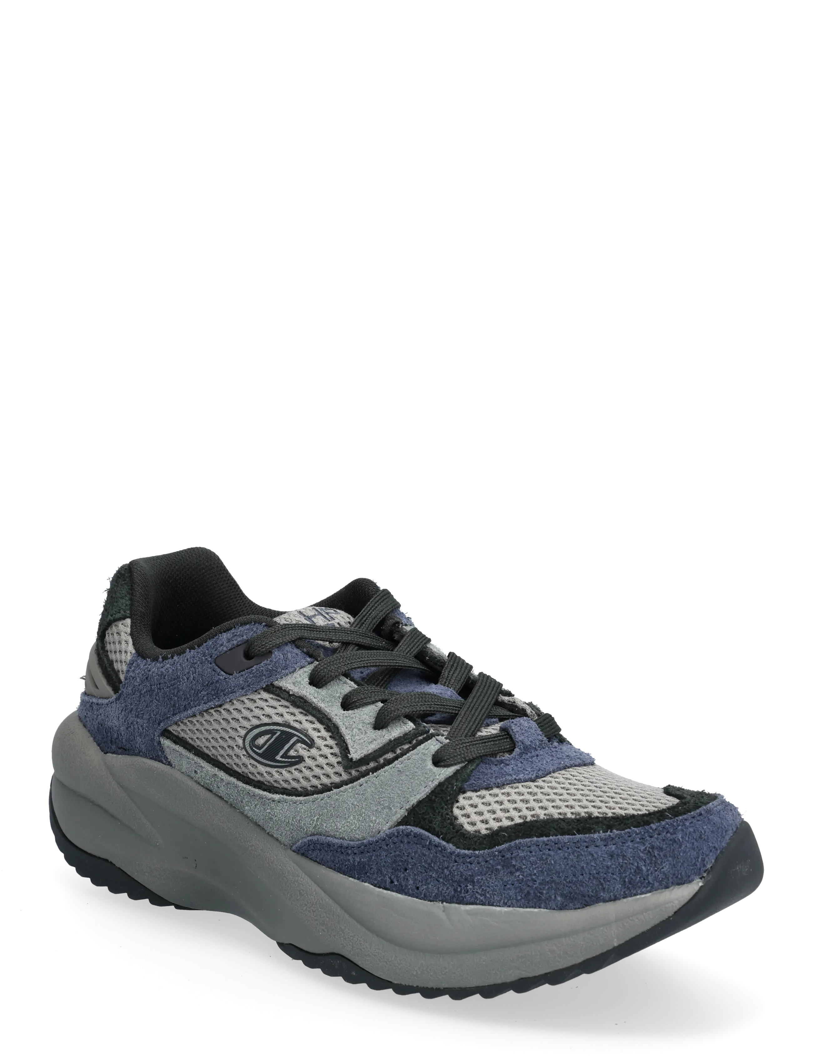 Champion HYPERZONE SUEDE Low Cut Shoe - Sneaker - BS527-NNY/D.GREY / grey